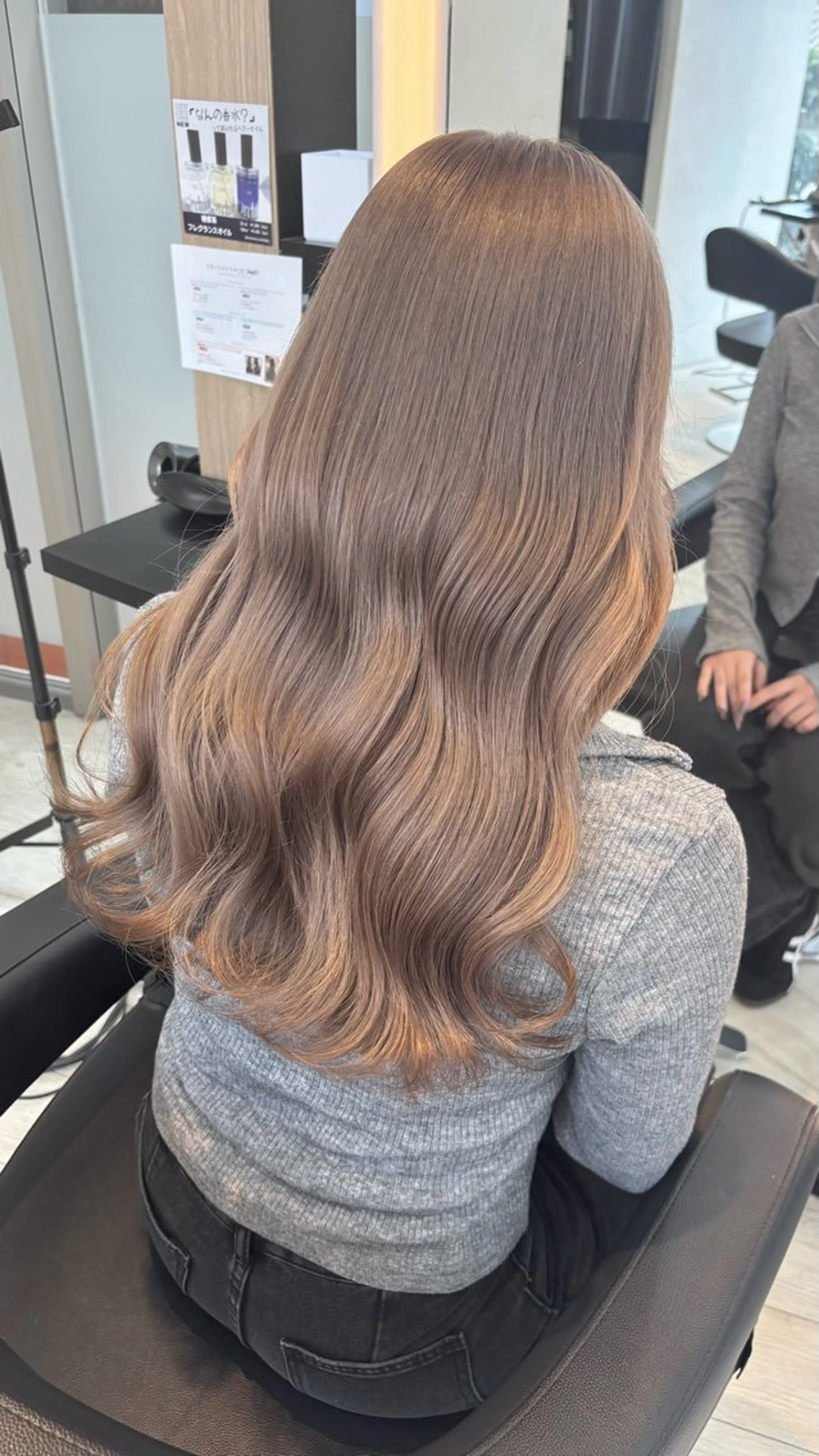 ロング カラー ブリーチ ハイトーンカラー カット ヘアカラー トリートメント miyu/ボブ/ 透明感カラー/栄のヘアスタイル