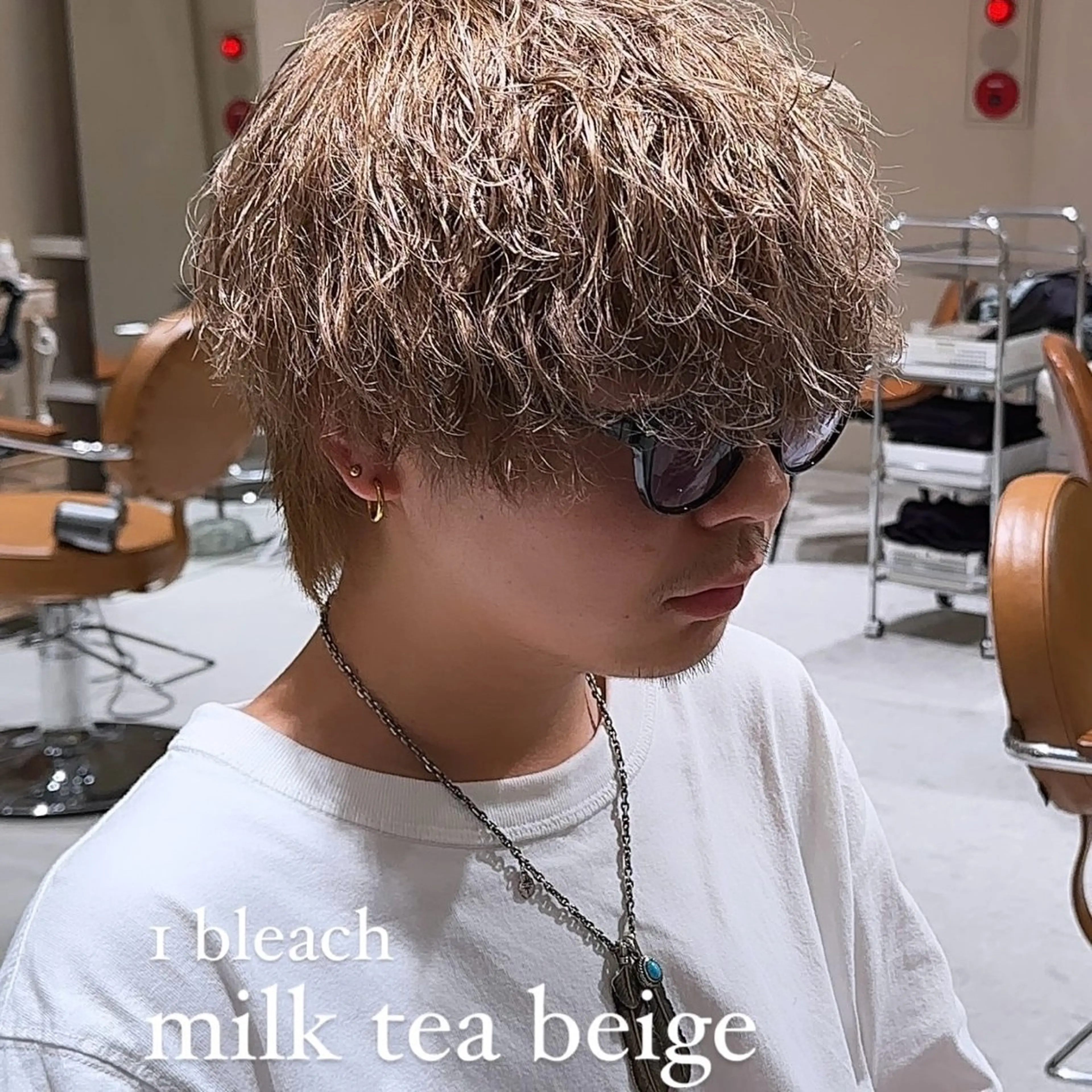 カラー メンズ ヘアカラー ⚡️庭野 涼雅⚡️のヘアスタイル