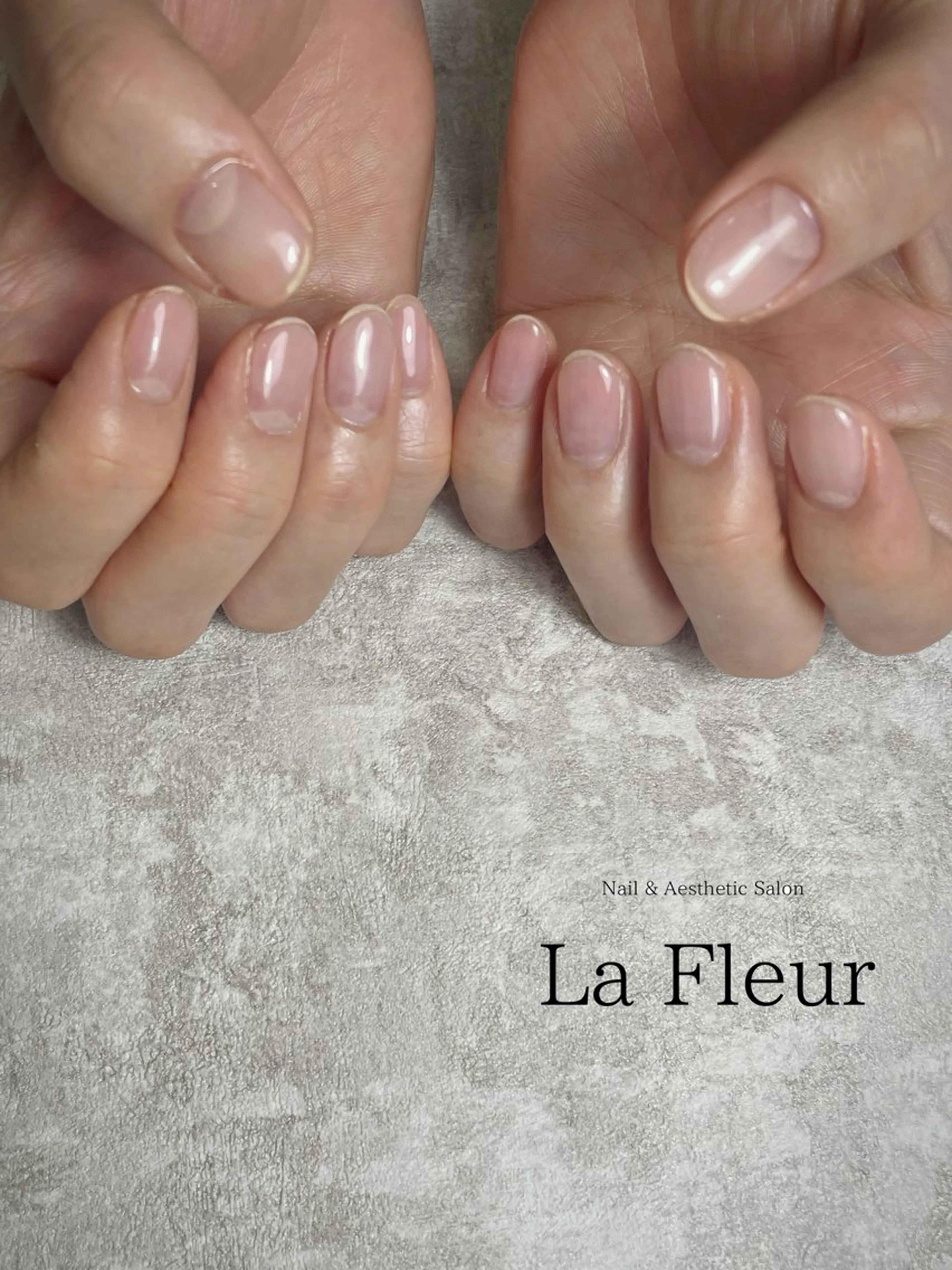 ネイル クリアネイル ハンドネイル K Harukaのネイルデザイン