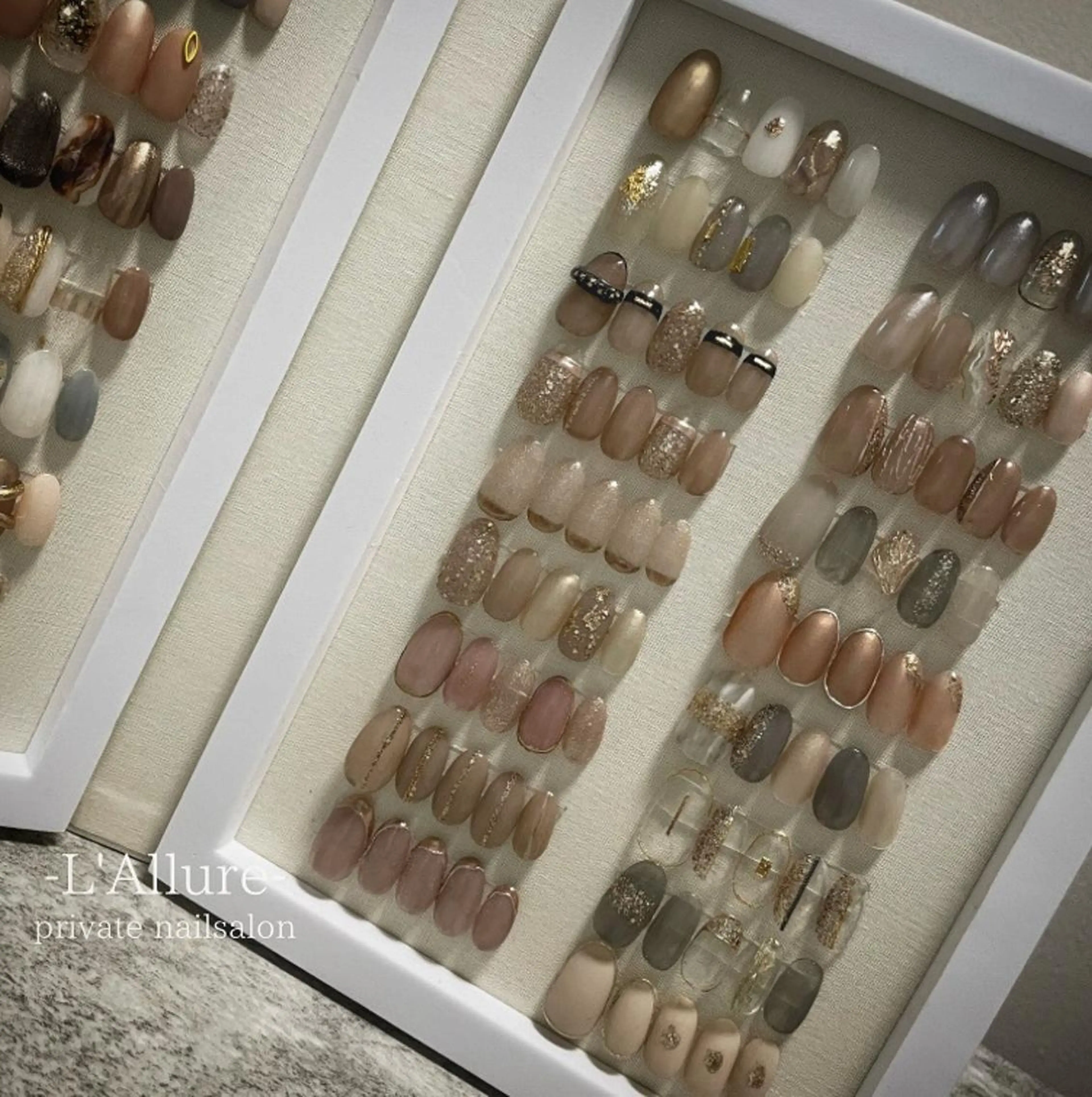 ネイル ニュアンスネイル ハンドネイル nailsalon -L'Allure-のネイルデザイン