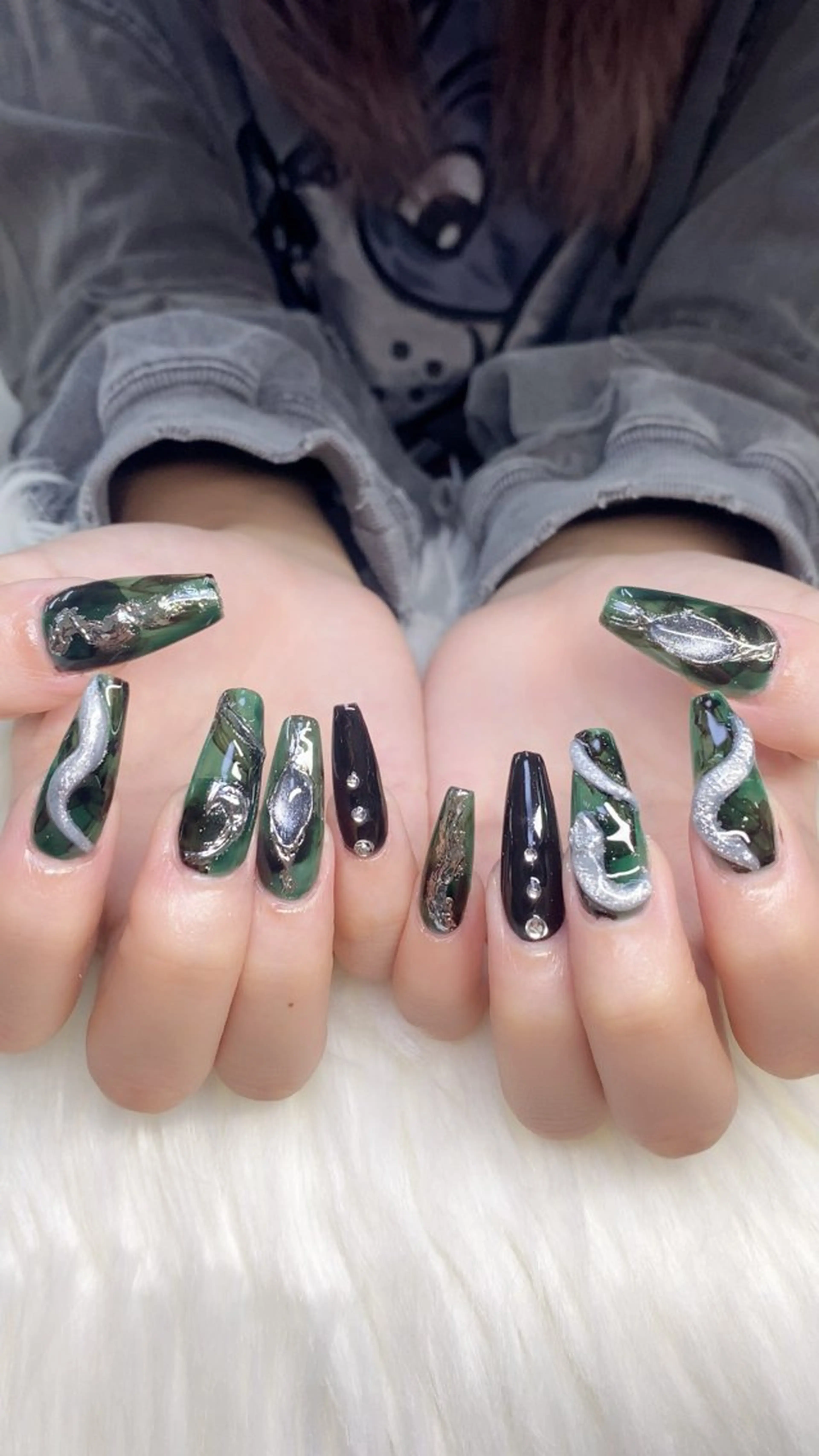 ネイル ハンドネイル ReiNails所属・Nguyen thi Linhのネイルデザイン