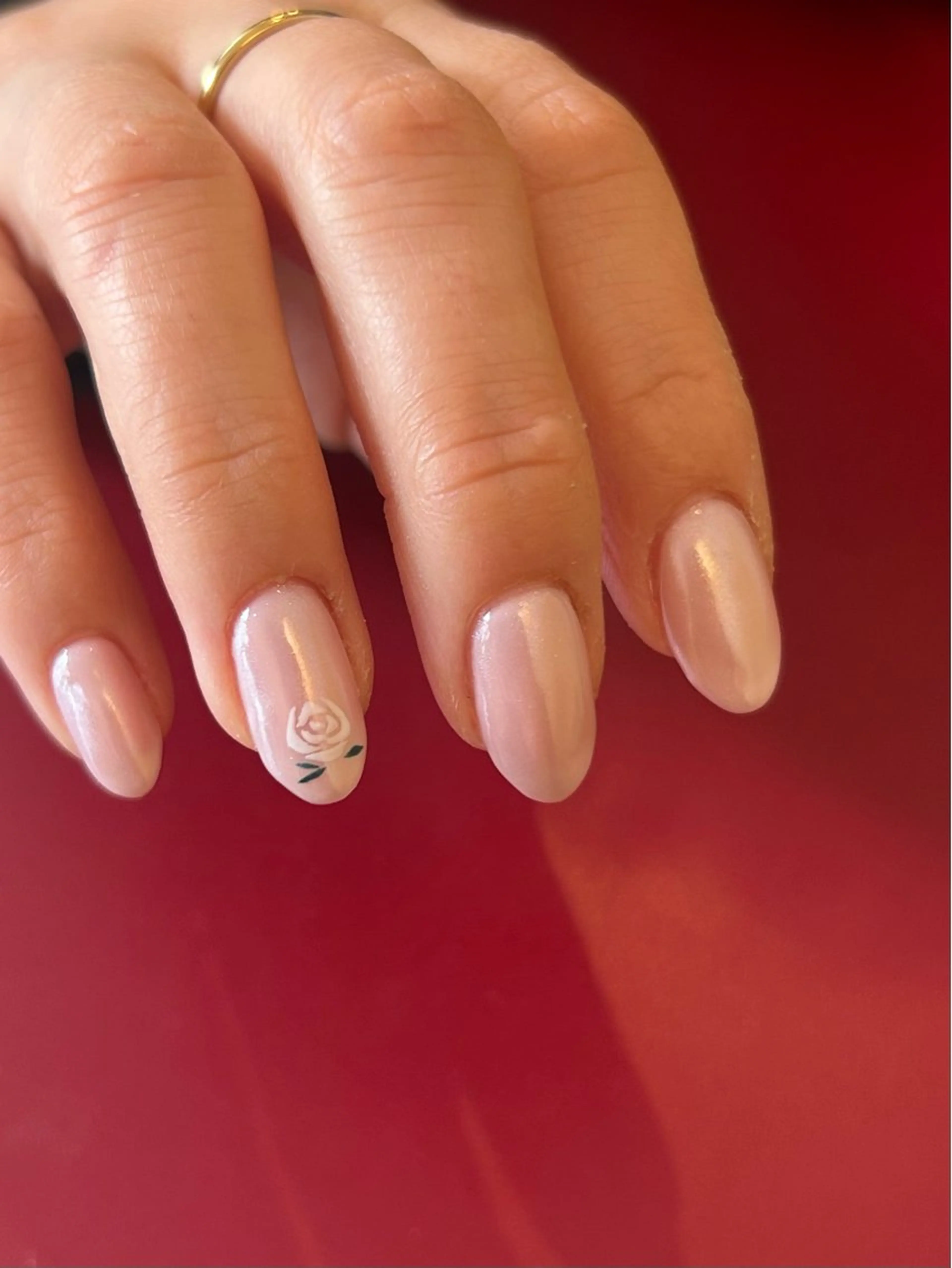 セミロング ハンドネイル Nbibi nail salonのネイルデザイン