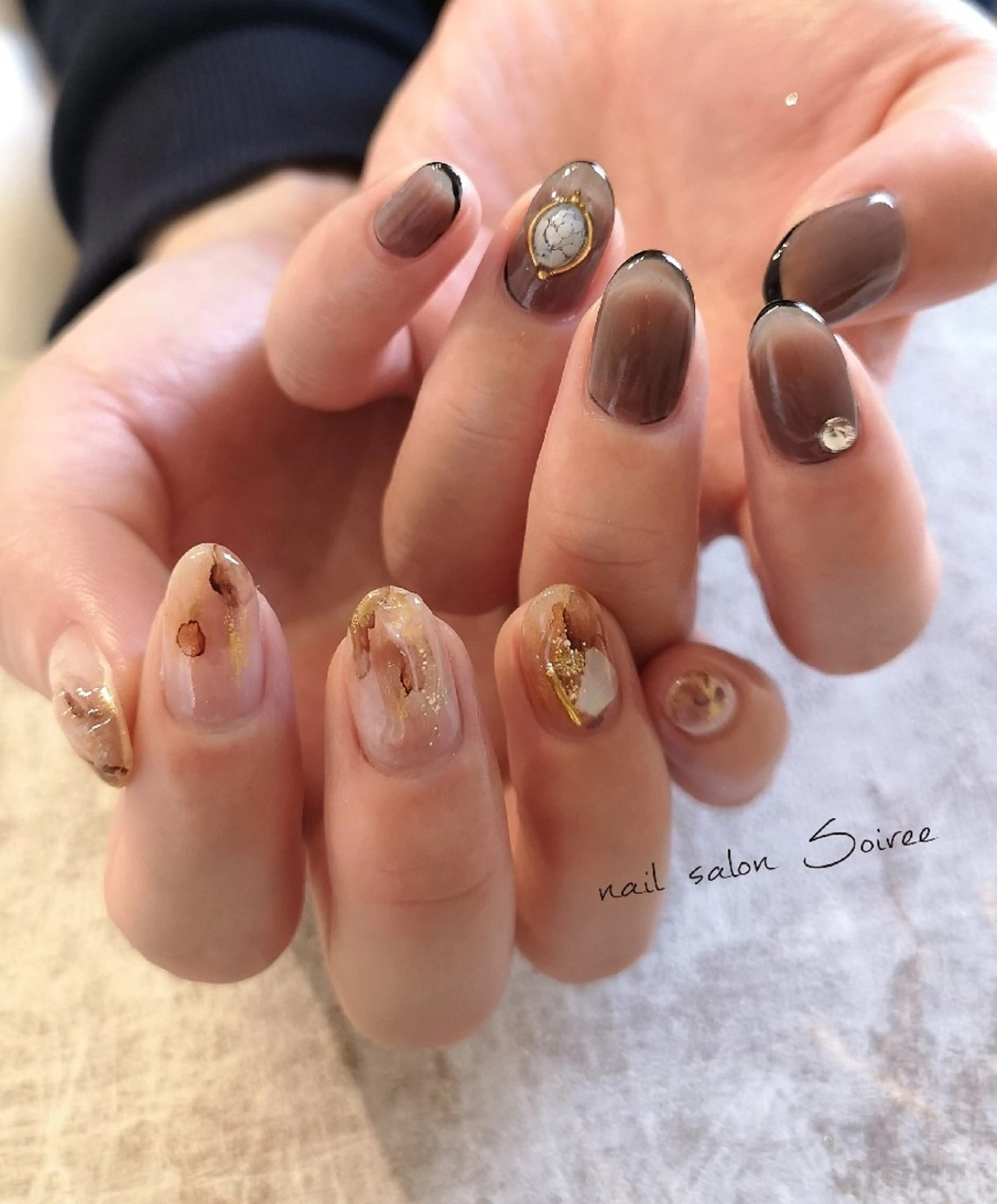 ネイル ハンドネイル nail salon Soiree所属・nail salon Soireeのネイルデザイン