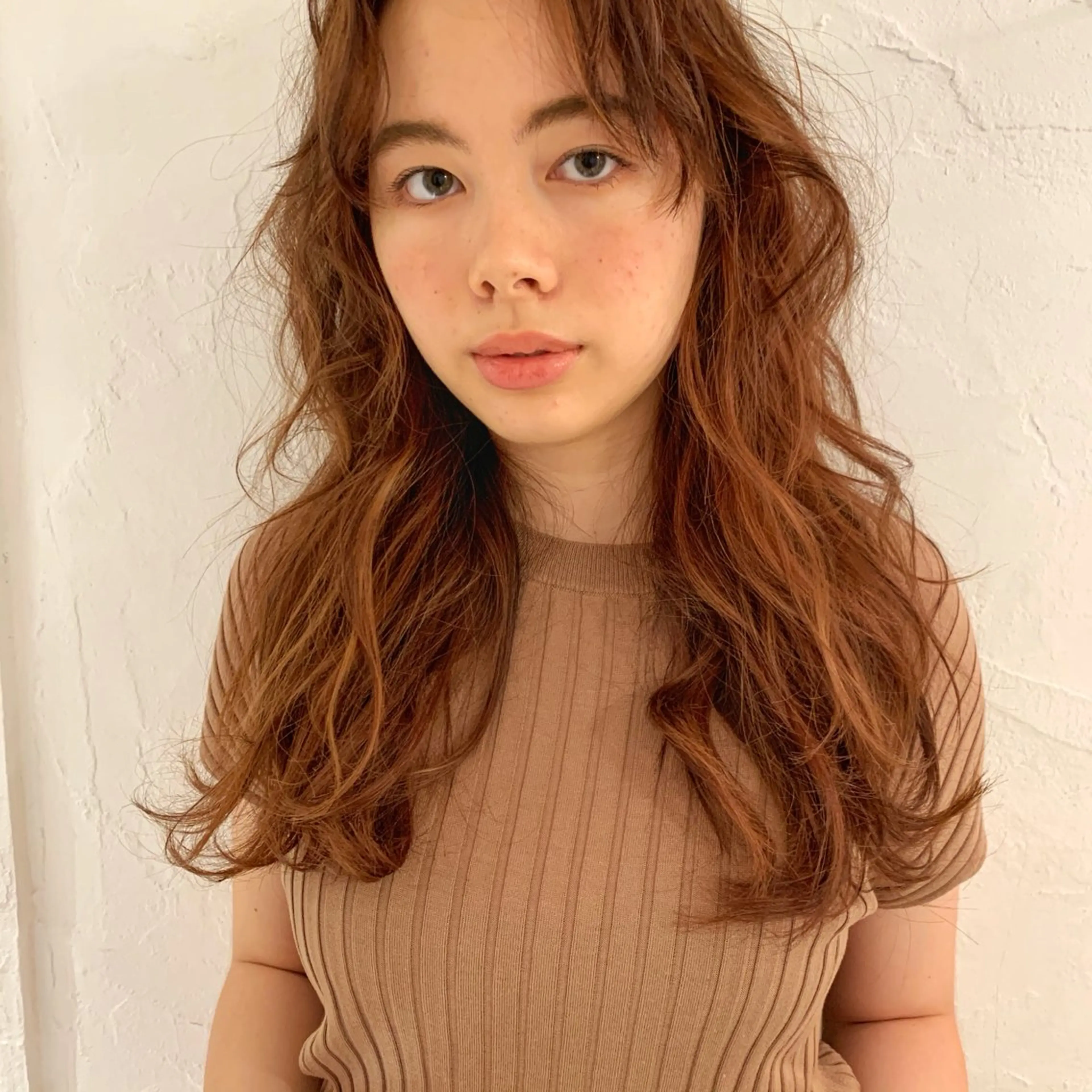 ロング ハイライト カット ヘアカラー トリートメント .side所属・Sa toshiのヘアスタイル