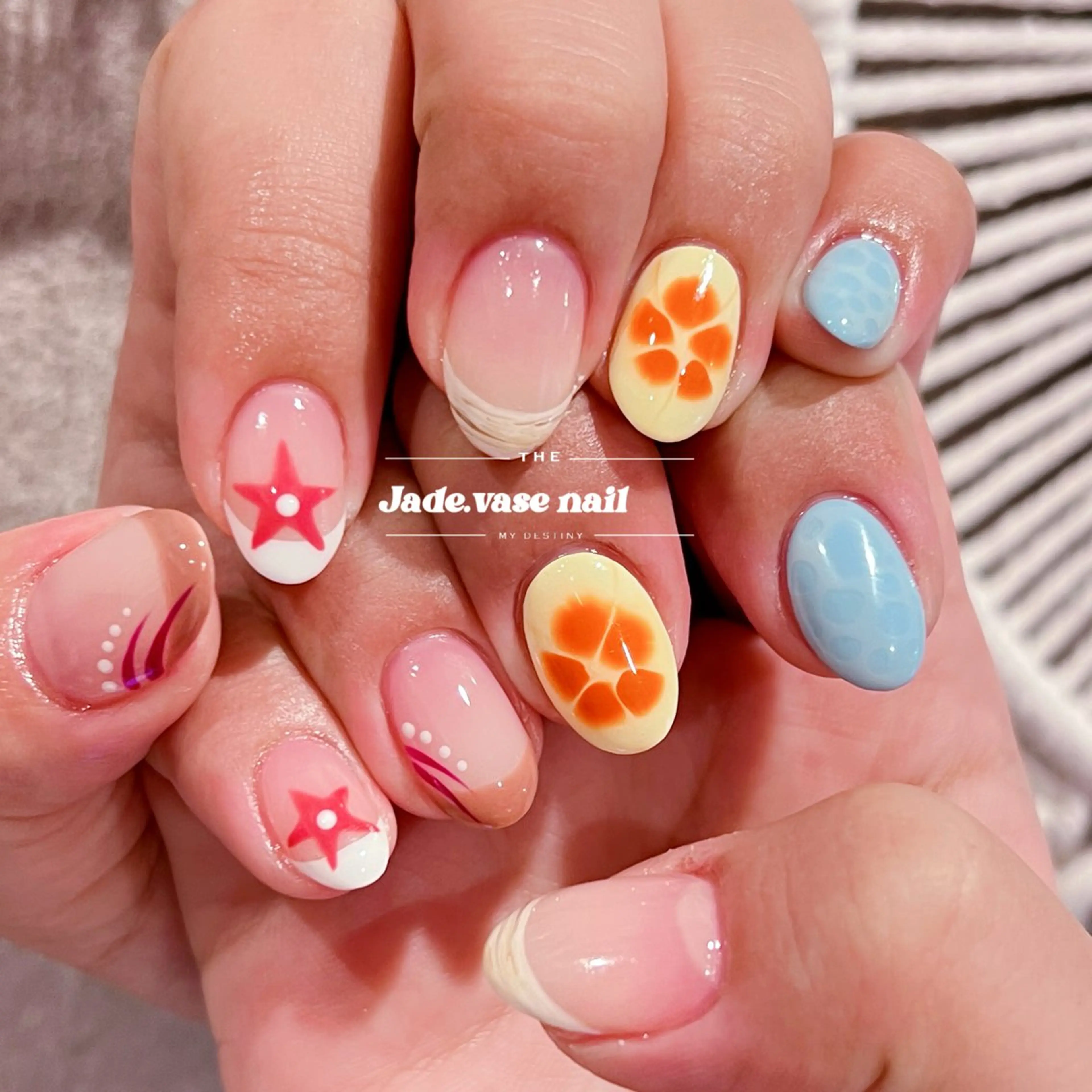 ネイル ハンドネイル ハンドケア ✰Jade.vase 銀座一丁目・東銀座のネイルデザイン