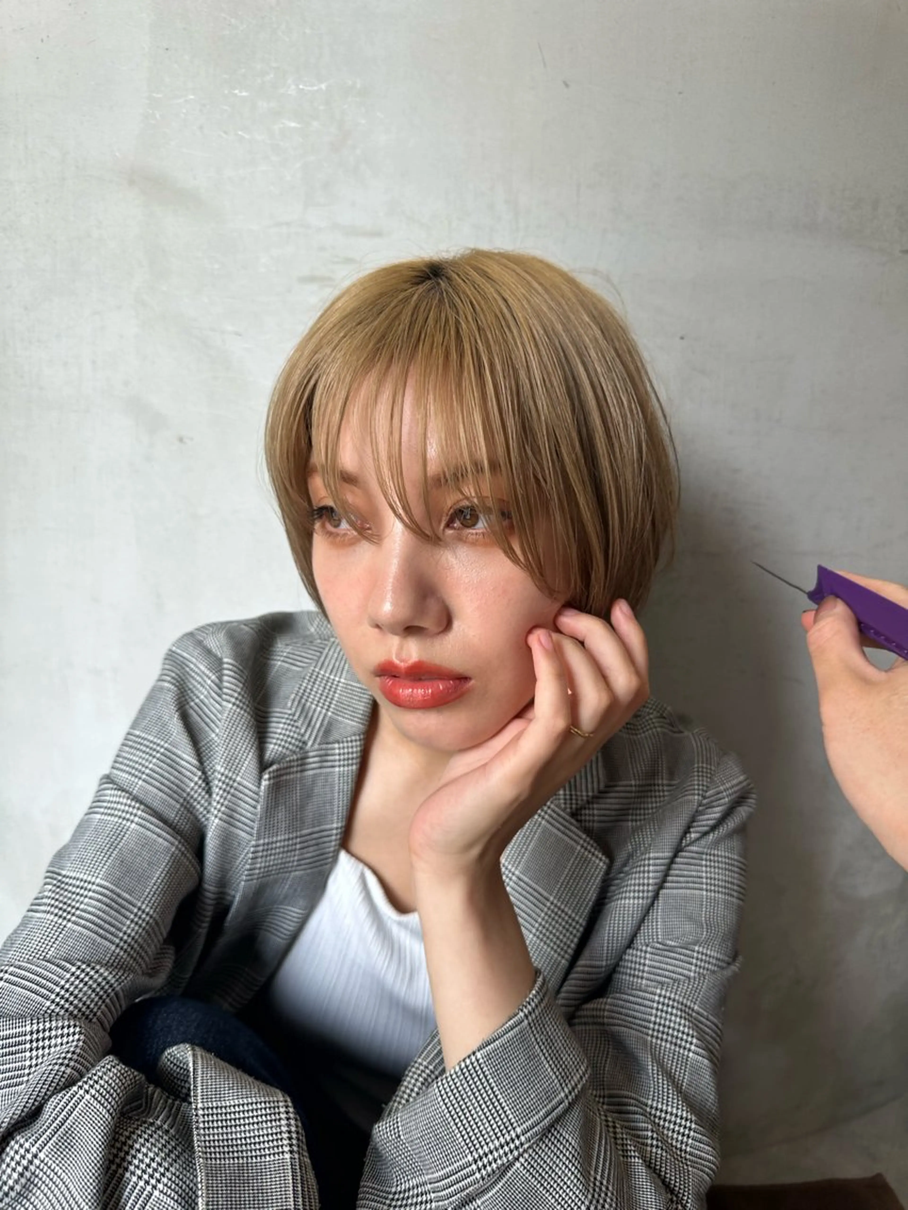 ショート ショートヘア カット ヘアカラー トリートメント ヘッドスパ taiga ショート /レイヤー/矯正🌈のヘアスタイル