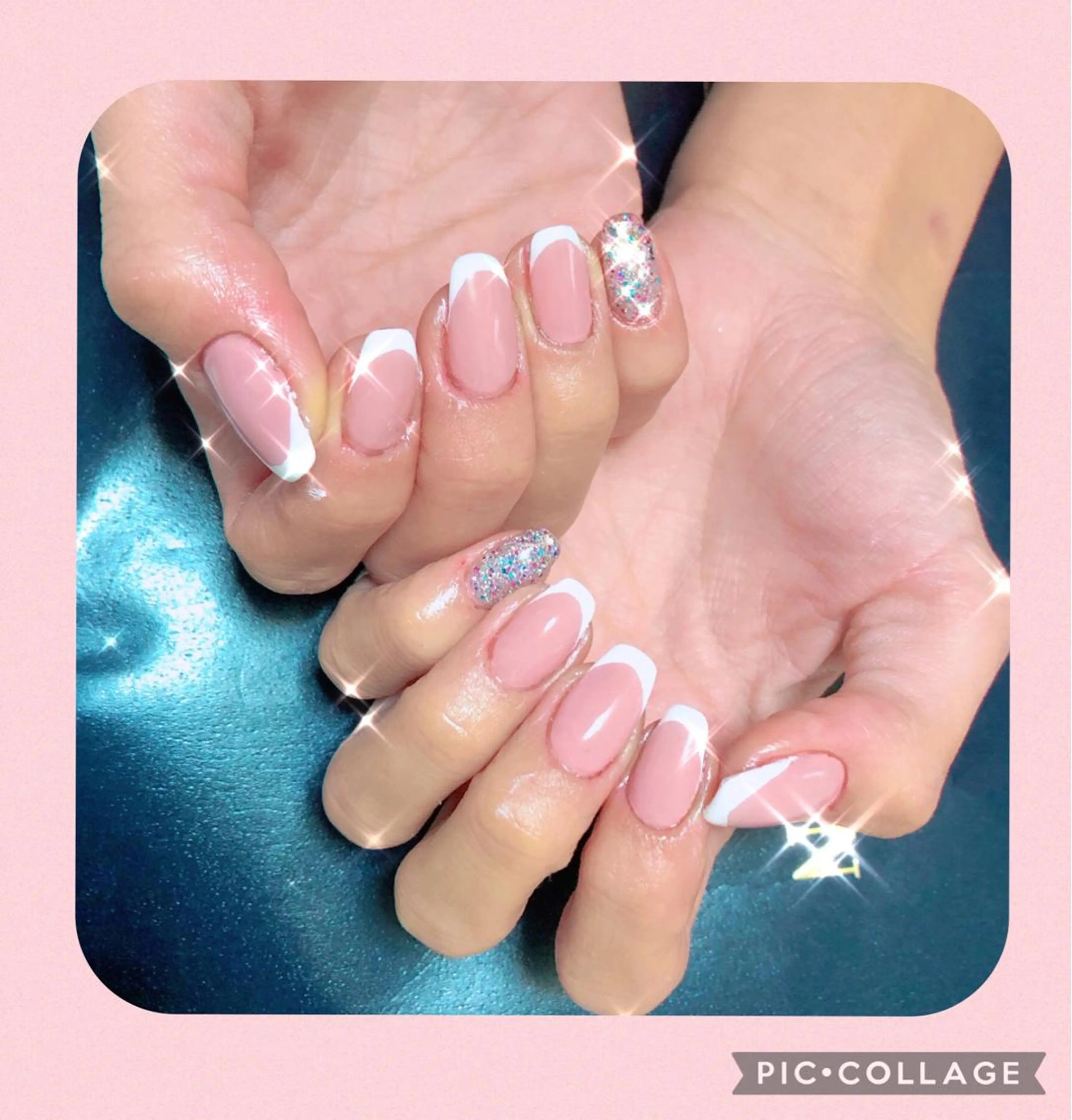 ネイル 長さ出し フレンチネイル スカルプネイル ハンドネイル Re:∅ nail /HIRAMOTOのネイルデザイン