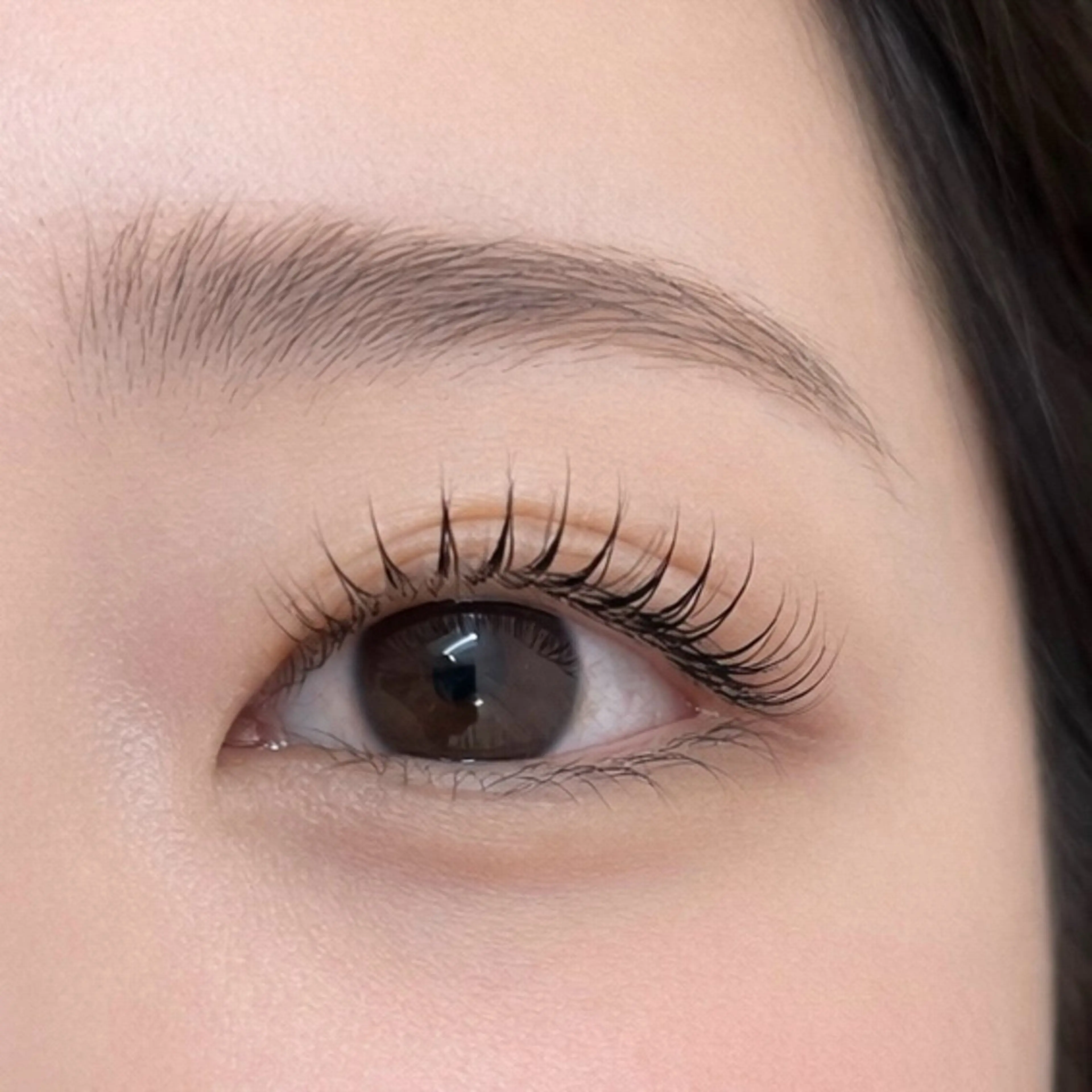 マツエク・マツパ Cカール ナチュラル Pualice 船崎のマツエク・マツパデザイン