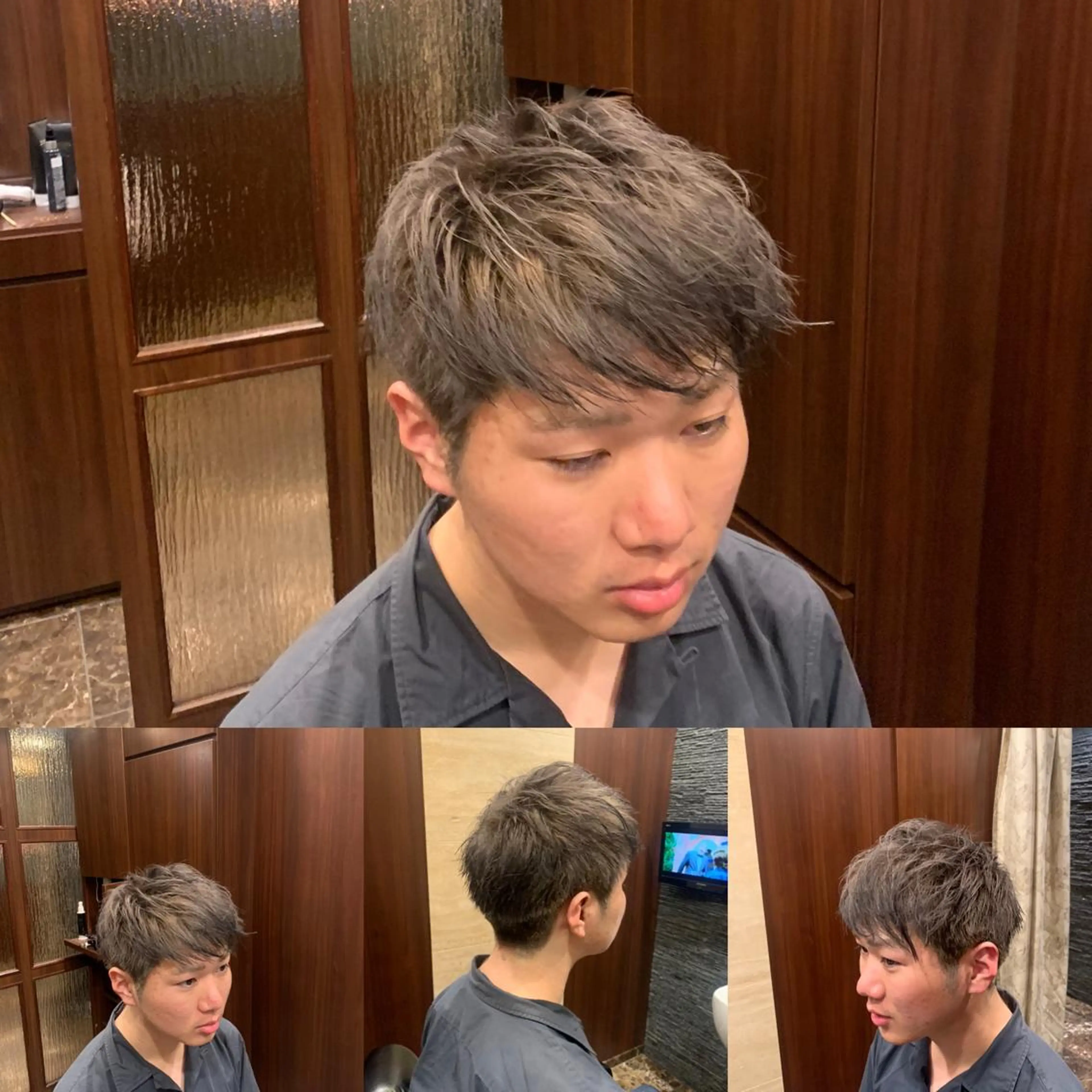 ミディアム カラー proud private hair salon田町所属・原田 航海のヘアスタイル