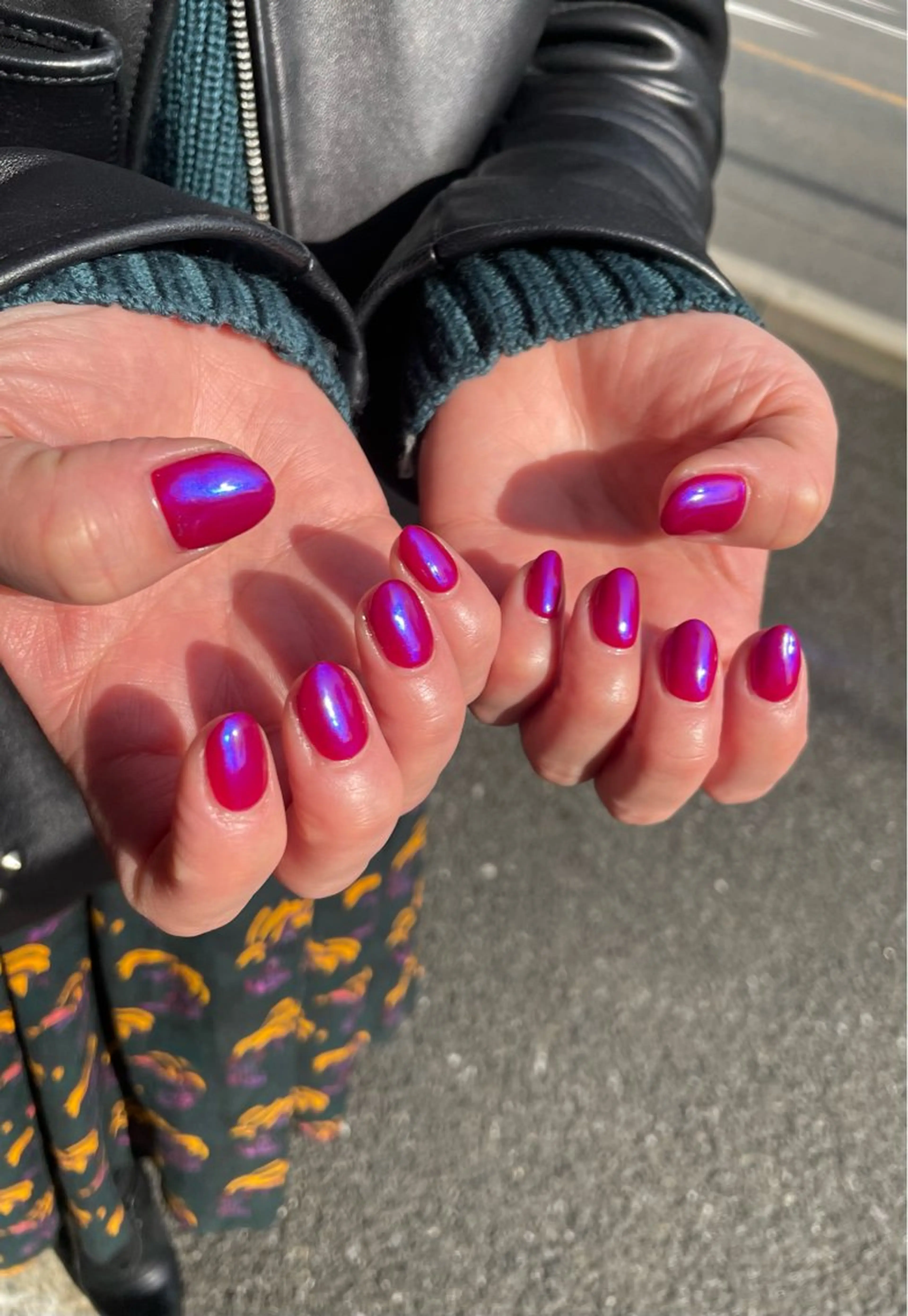 ネイル ワンカラーネイル ハンドネイル 奥田 加奈子のネイルデザイン