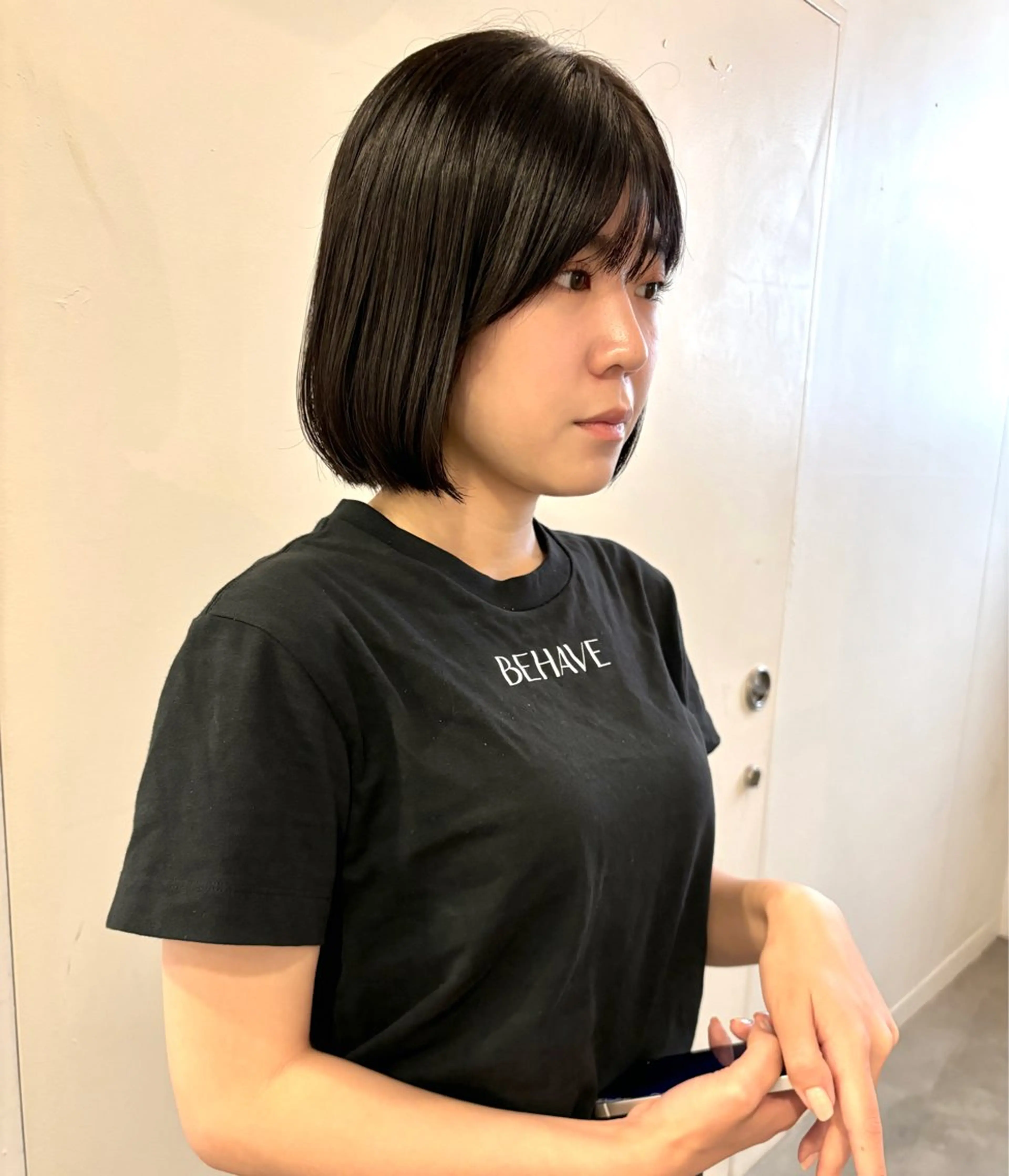 カット + ナチュラル縮毛矯正 (2stepトリートメント付き✨)の写真