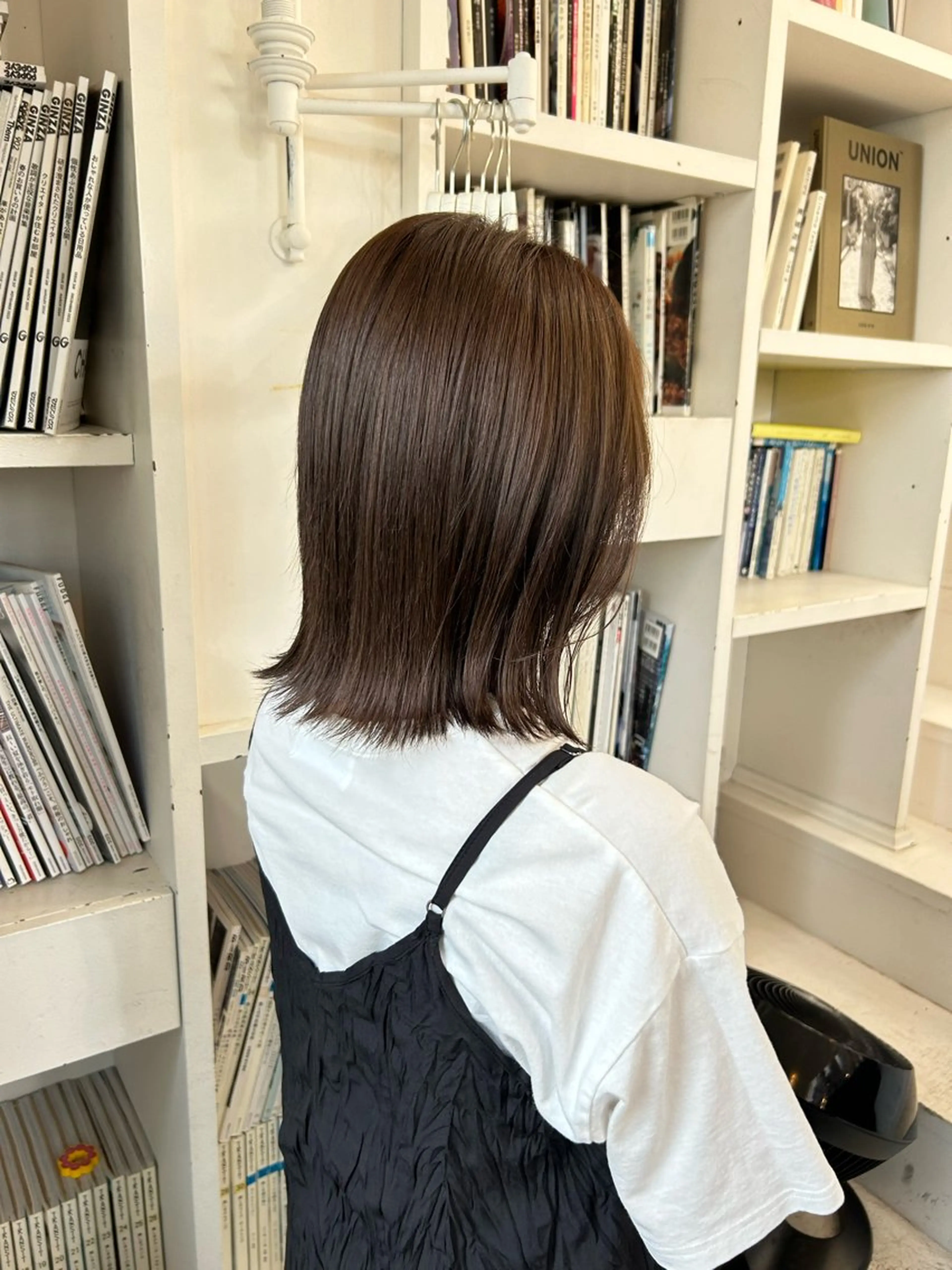 ミディアム カラー ヘアカラー RINKA 岡崎美容室のヘアスタイル