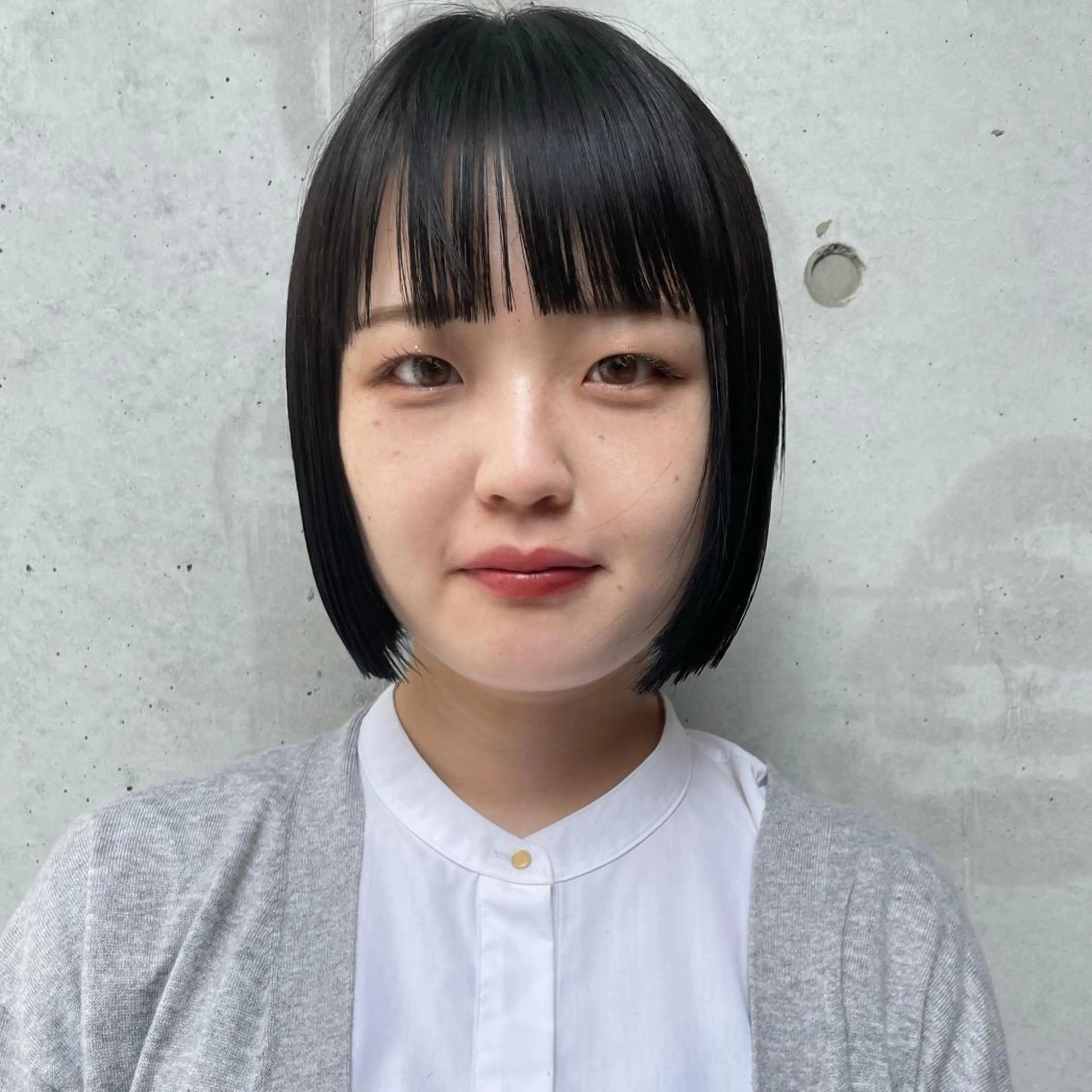 ショート カラー カット ホリケ アオイのヘアスタイル