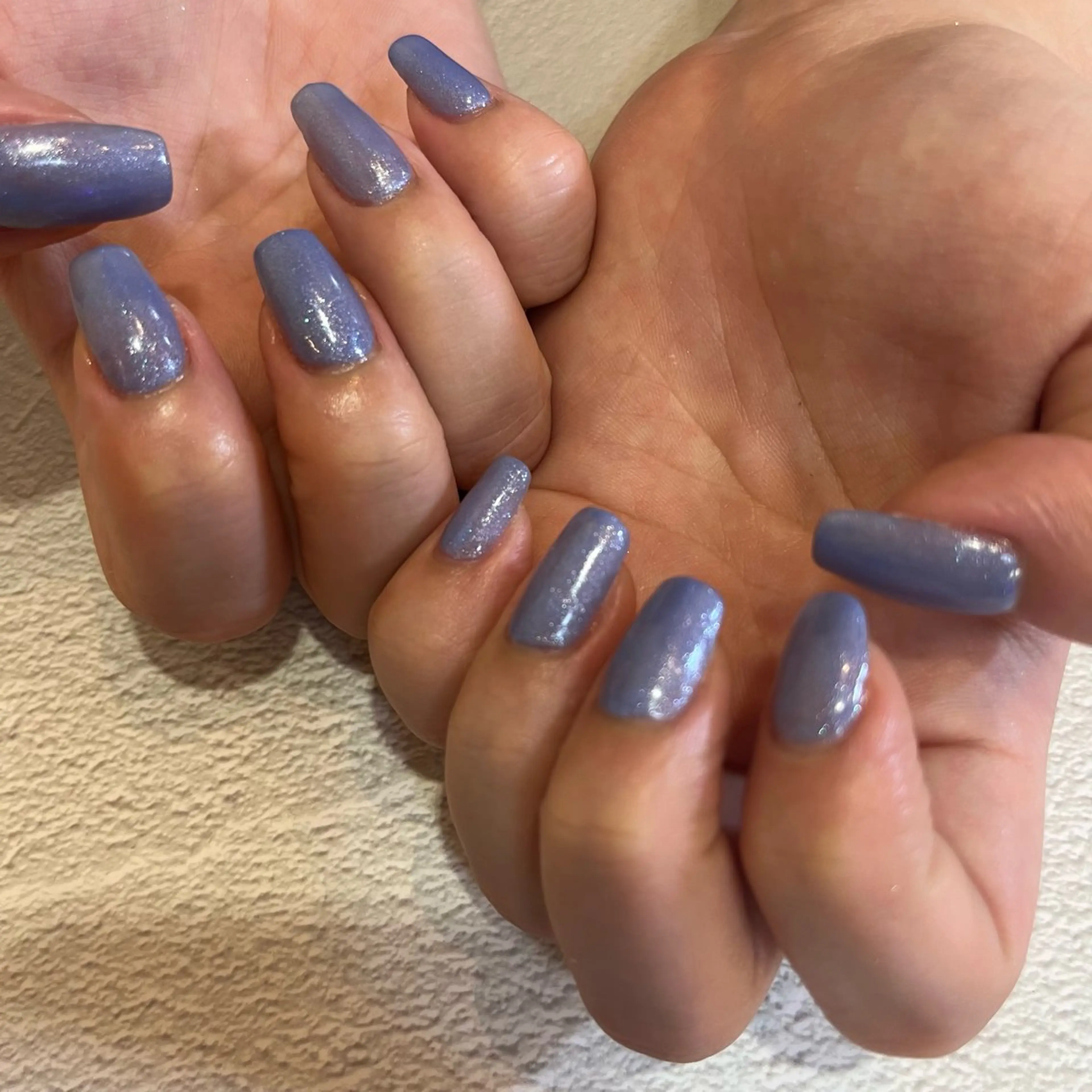 ネイル ワンカラーネイル 生井 優花のネイルデザイン