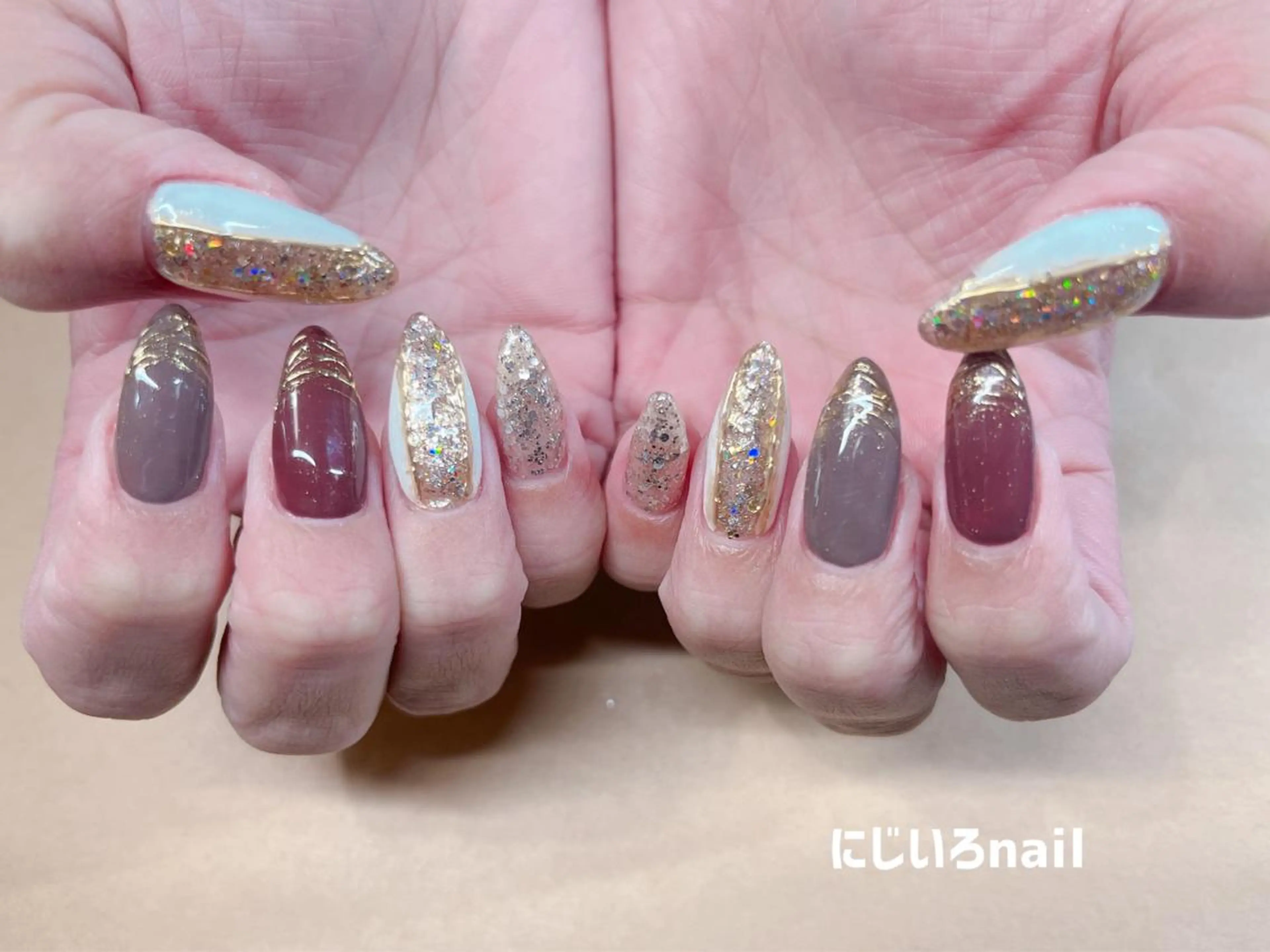 ネイル にじいろ nailのネイルデザイン