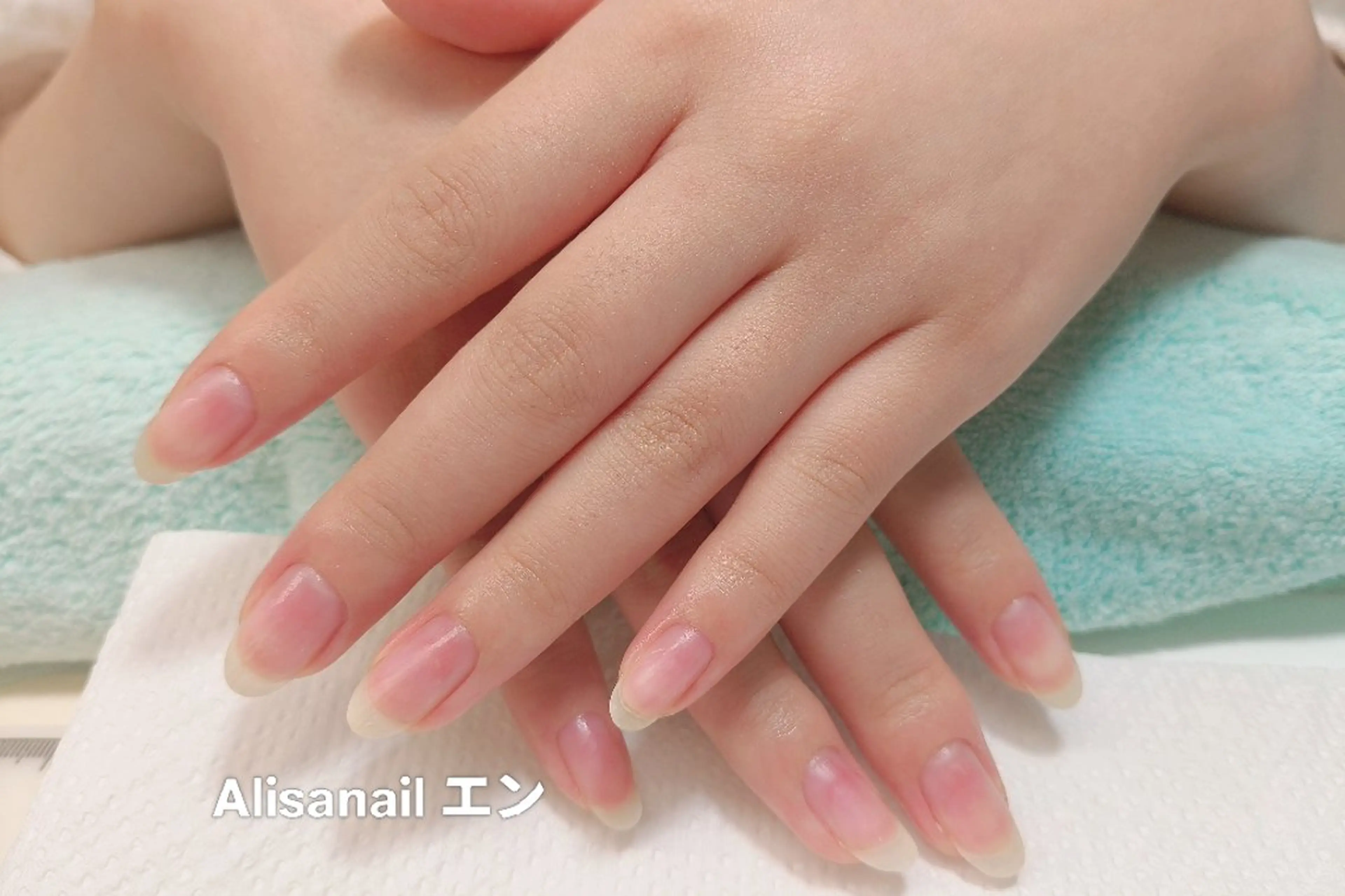 【指先乾燥対策】ハンド☆ナチュラルネイルケアの写真