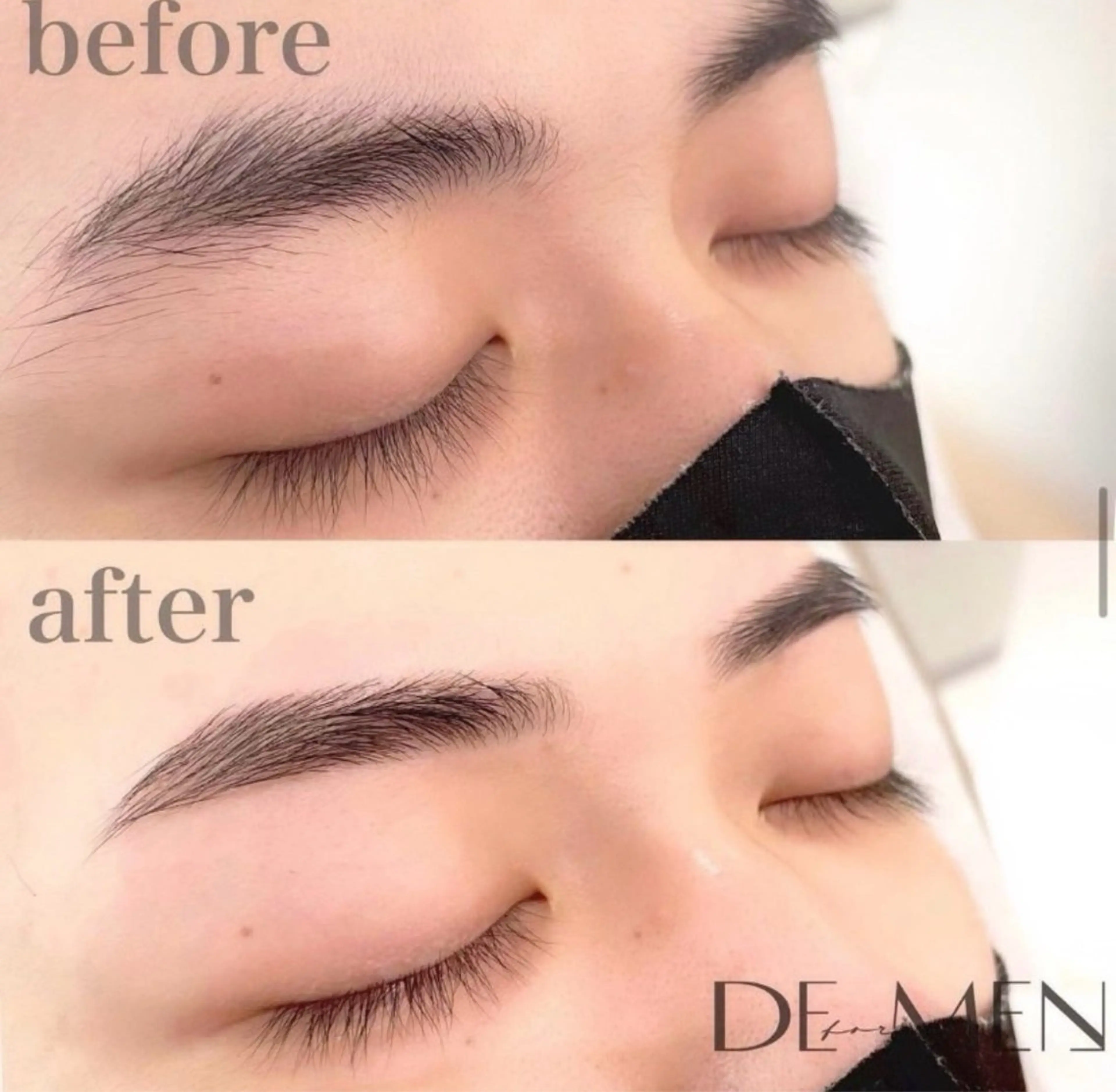 メンズ アイブロウ ワックス脱毛 ＩＷＡＮＯ 🌼のマツエク・マツパデザイン