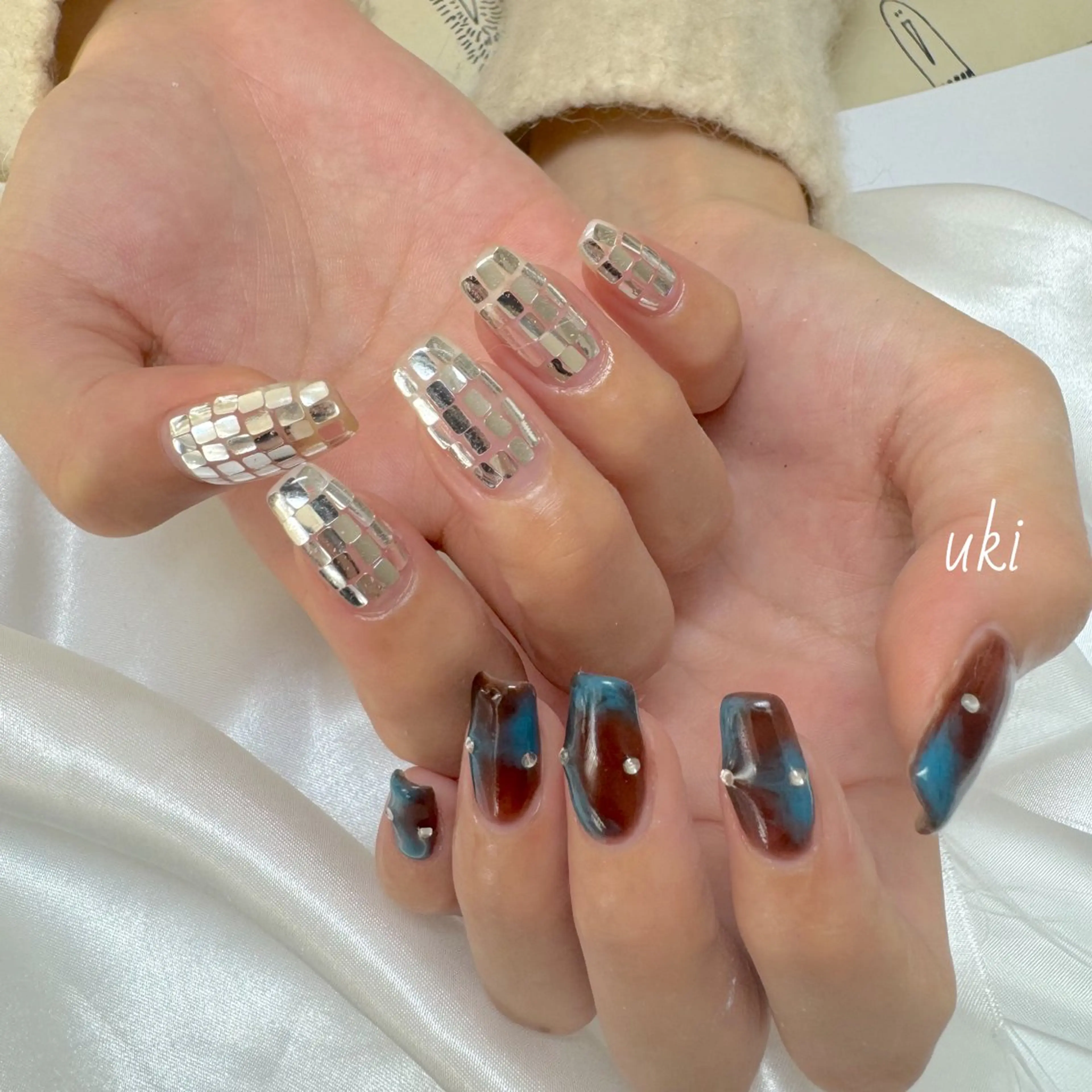 ネイル ハンドネイル Ameri nail /UKIのネイルデザイン