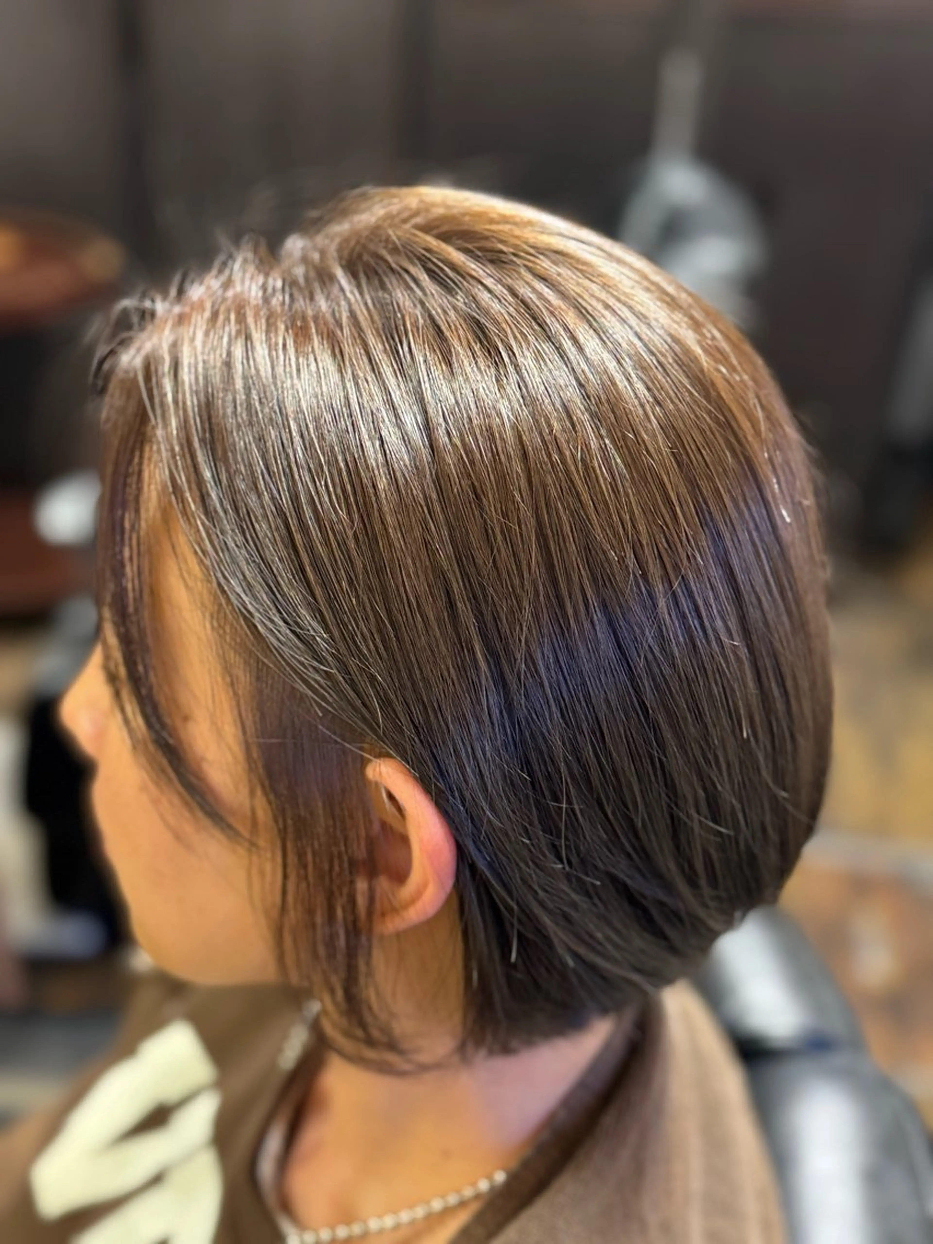 カラー 寺岡 花純のヘアスタイル