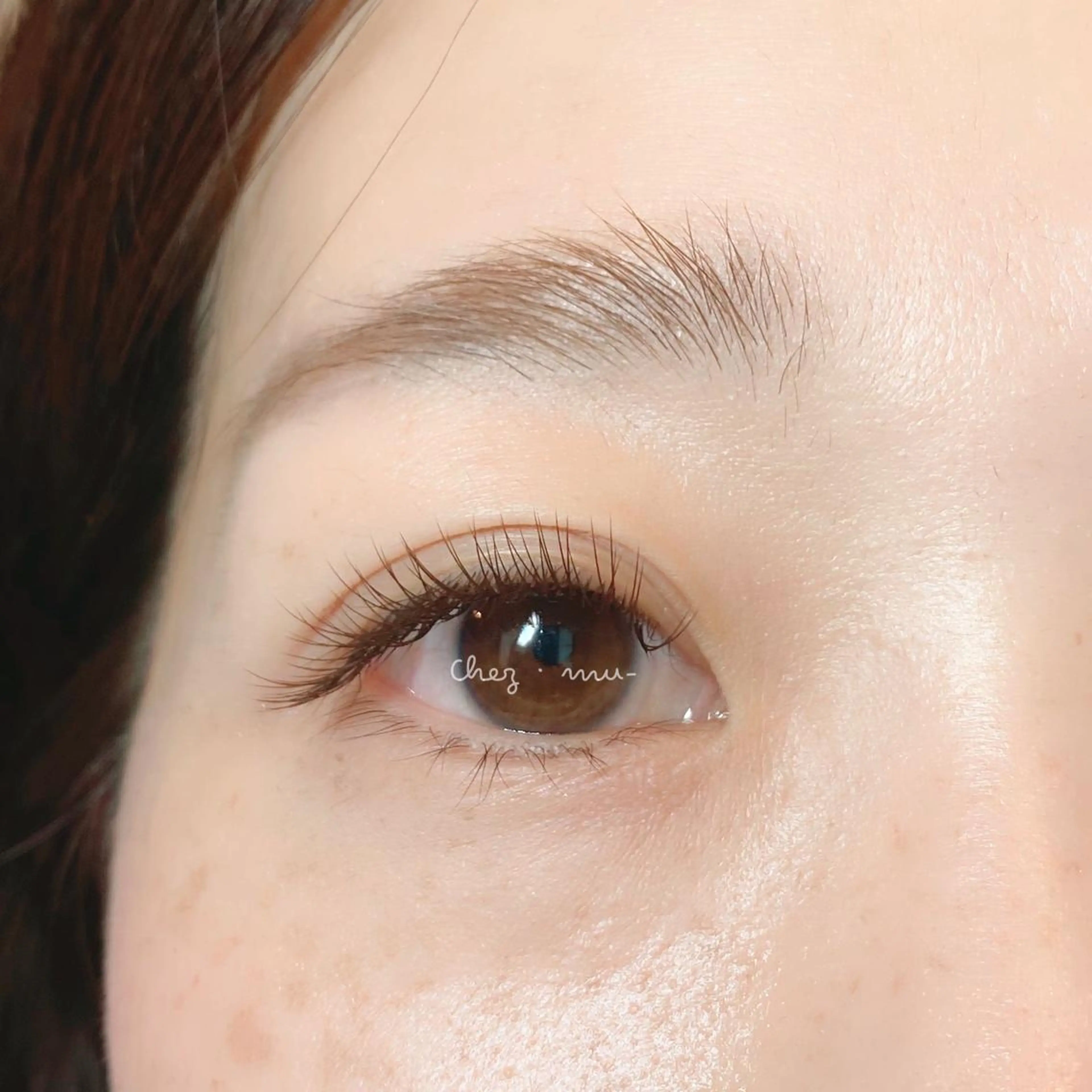 マツエク・マツパ カラーマツエク フラットラッシュ eyetime所属・eyetime＊ 田中のマツエク・マツパデザイン