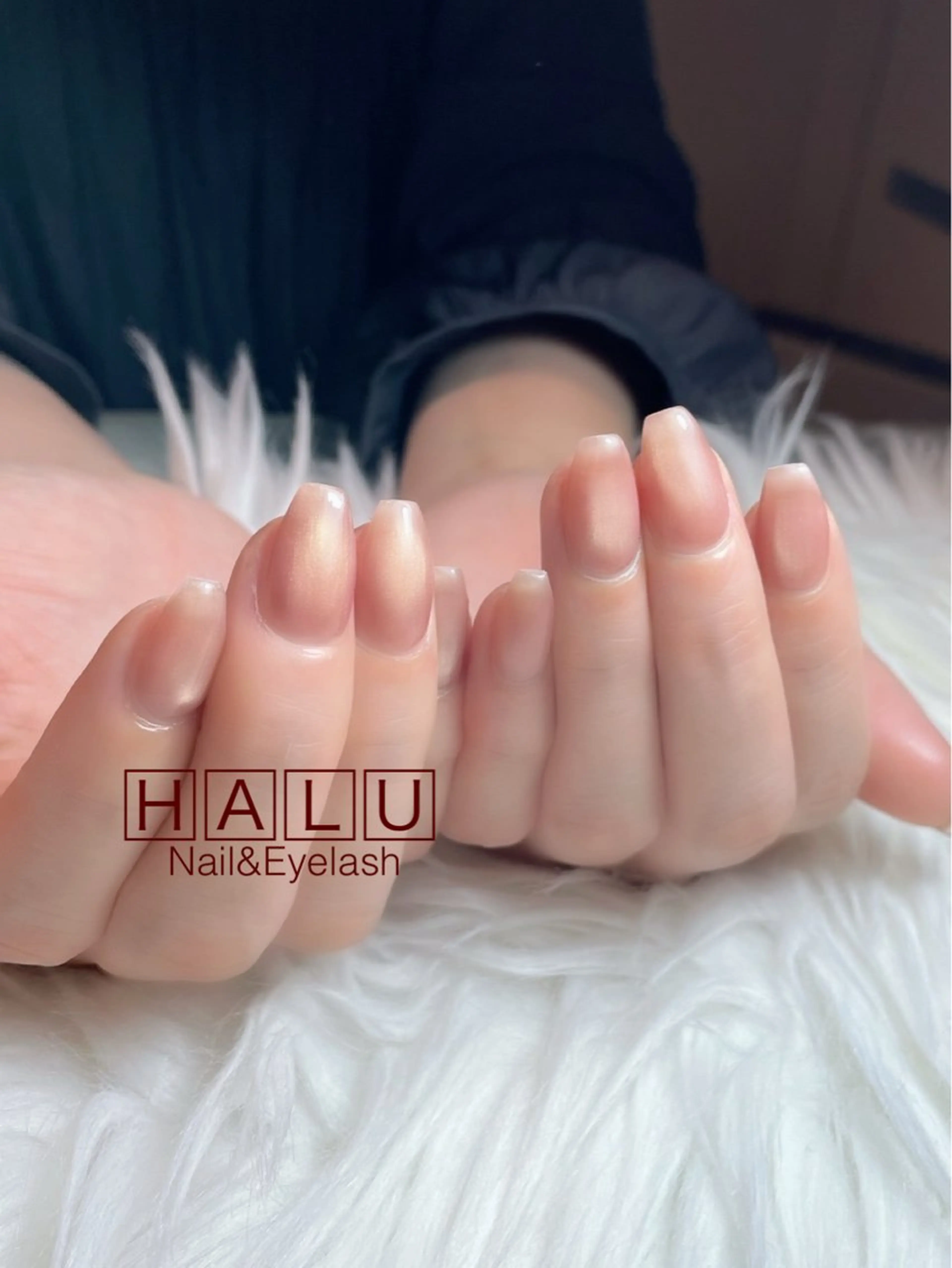 ネイル マグネットネイル オフィスネイル HALU ハルのネイルデザイン