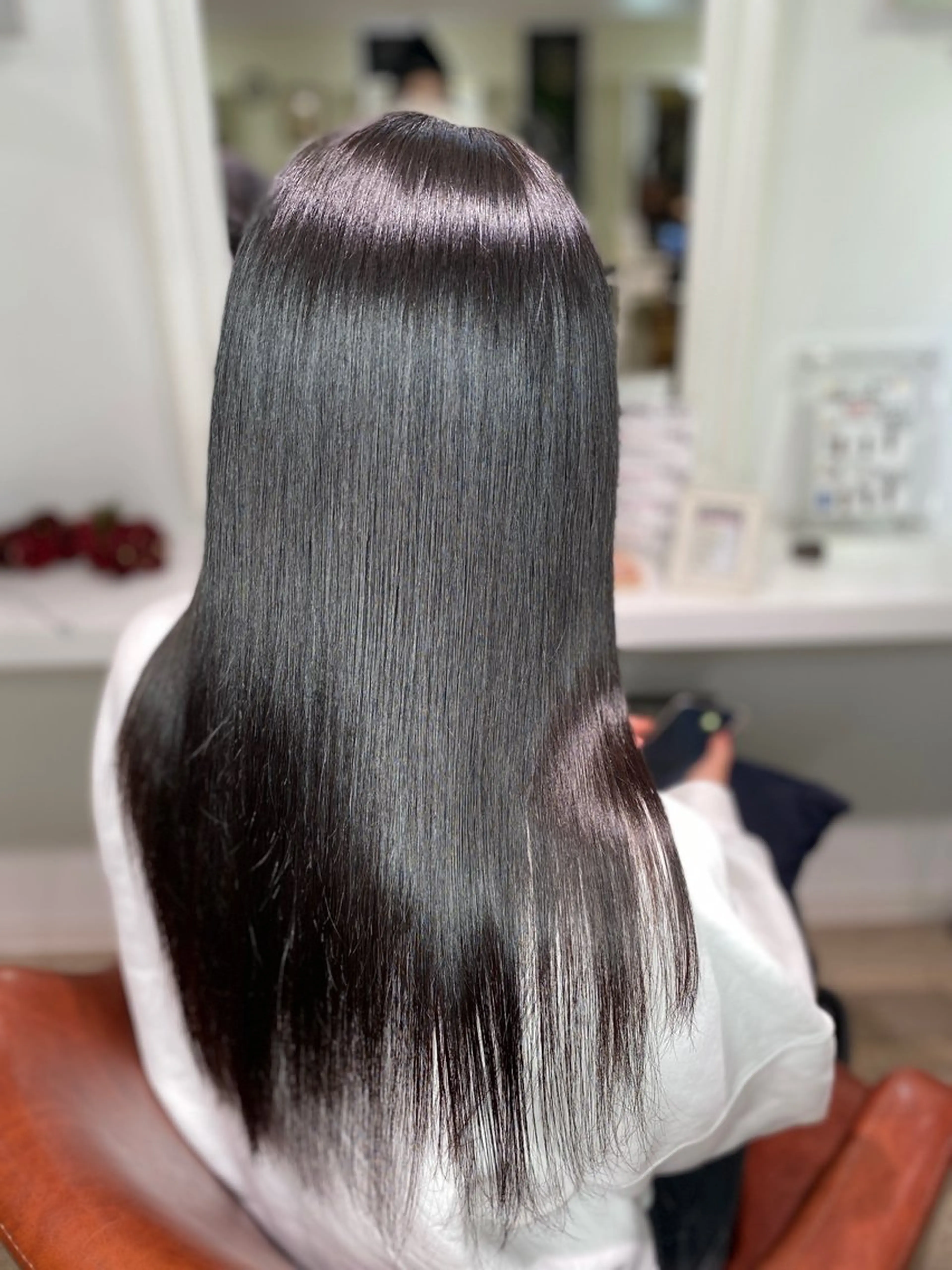 ロング カラー トリートメント 栗形 龍乃介のヘアスタイル