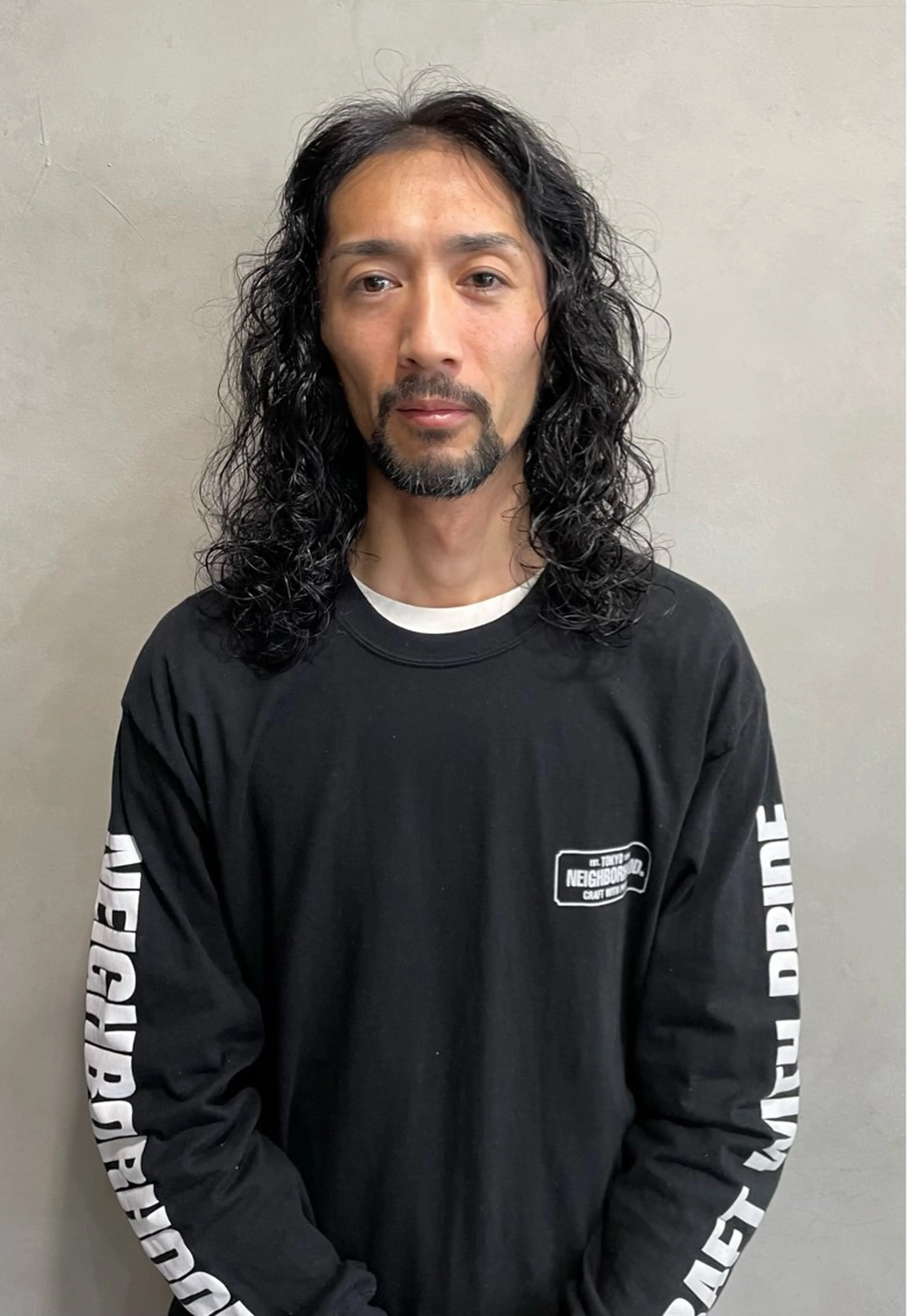 セミロング パーマ メンズ メンズ🎱女性も歓迎 ✨🌵榊原崇文🌵のヘアスタイル