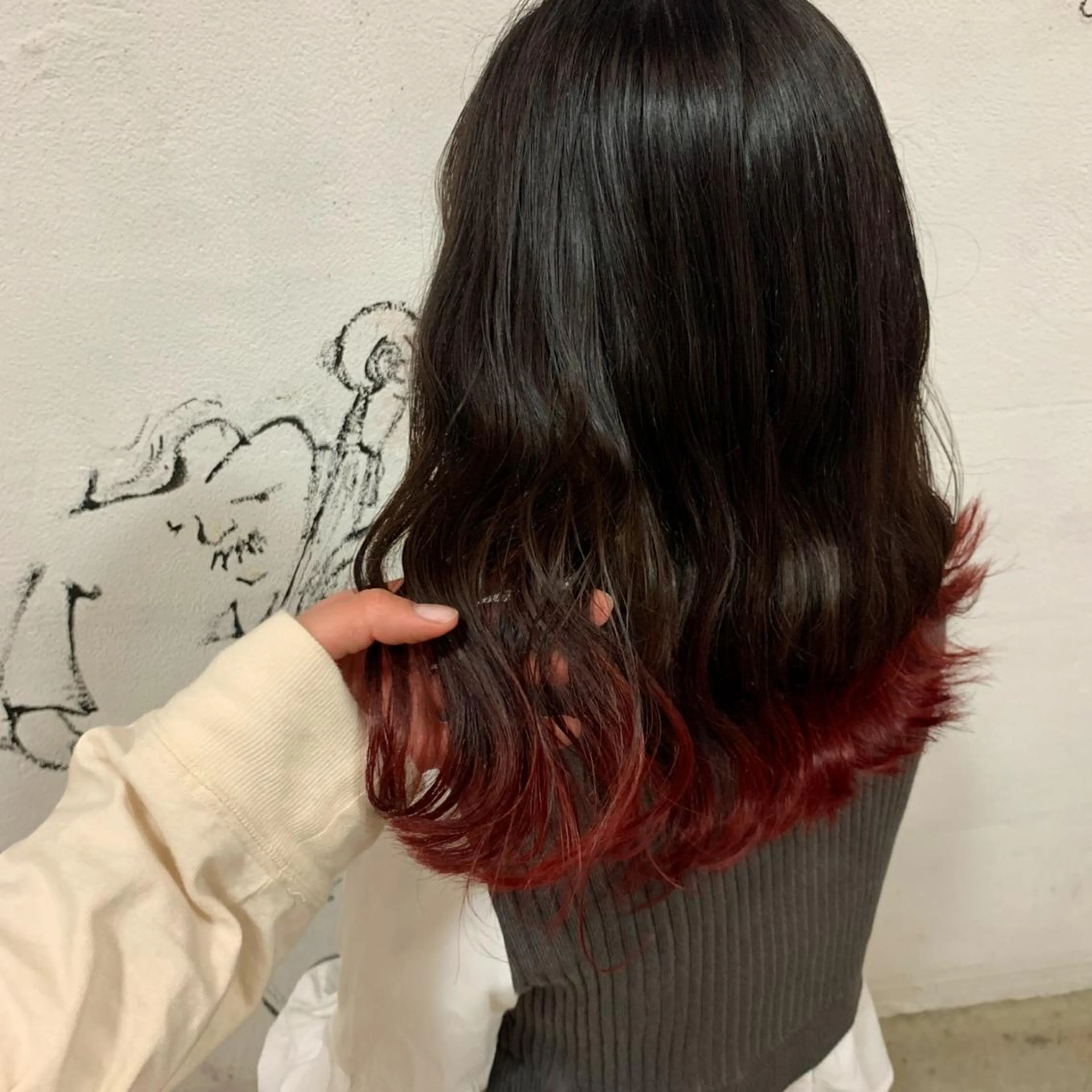 セミロング カラー まつ毛パーマ🐏 NANAMIのマツエク・マツパデザイン