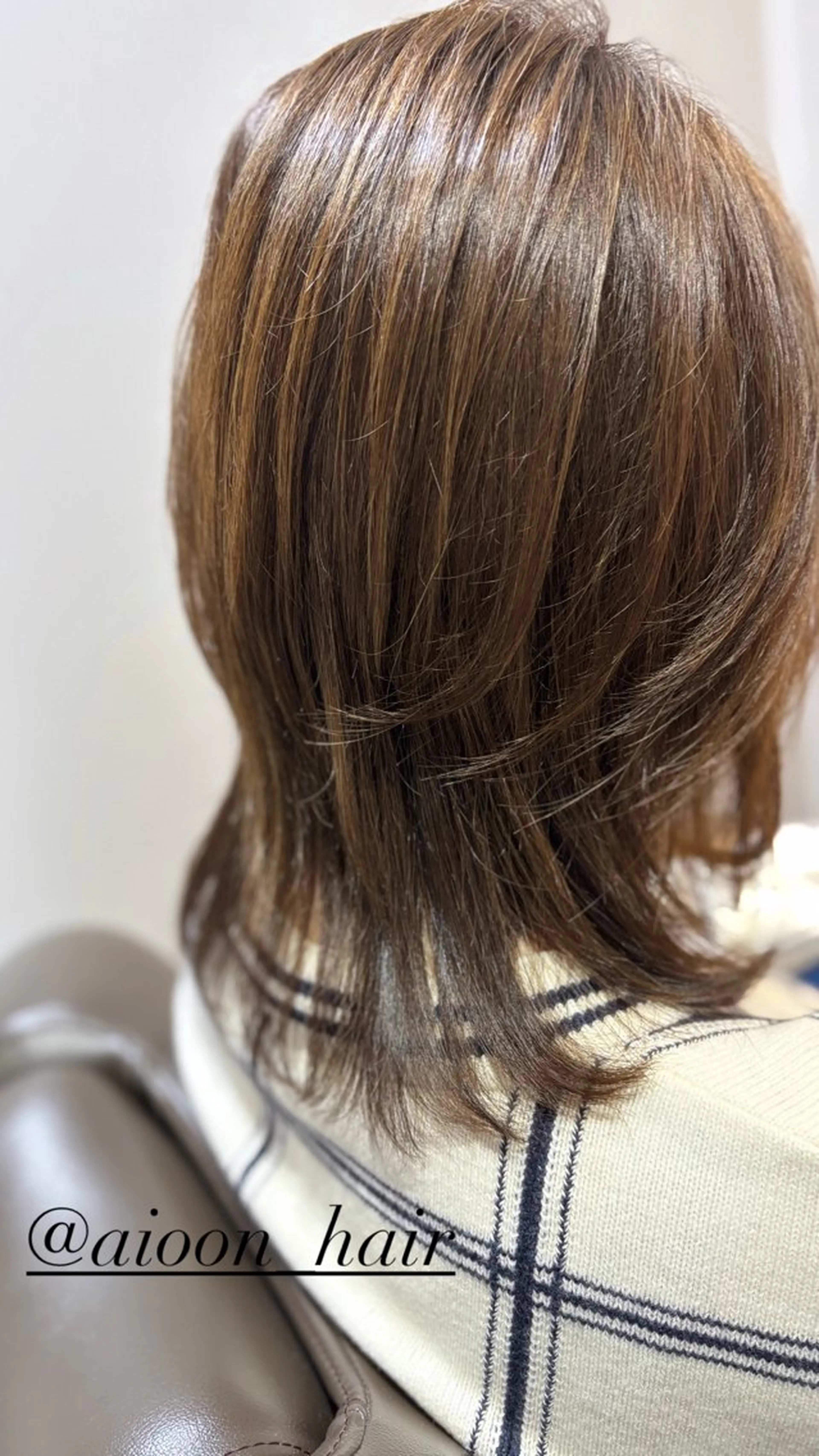 ミディアム aioon吉田 正輝のヘアスタイル