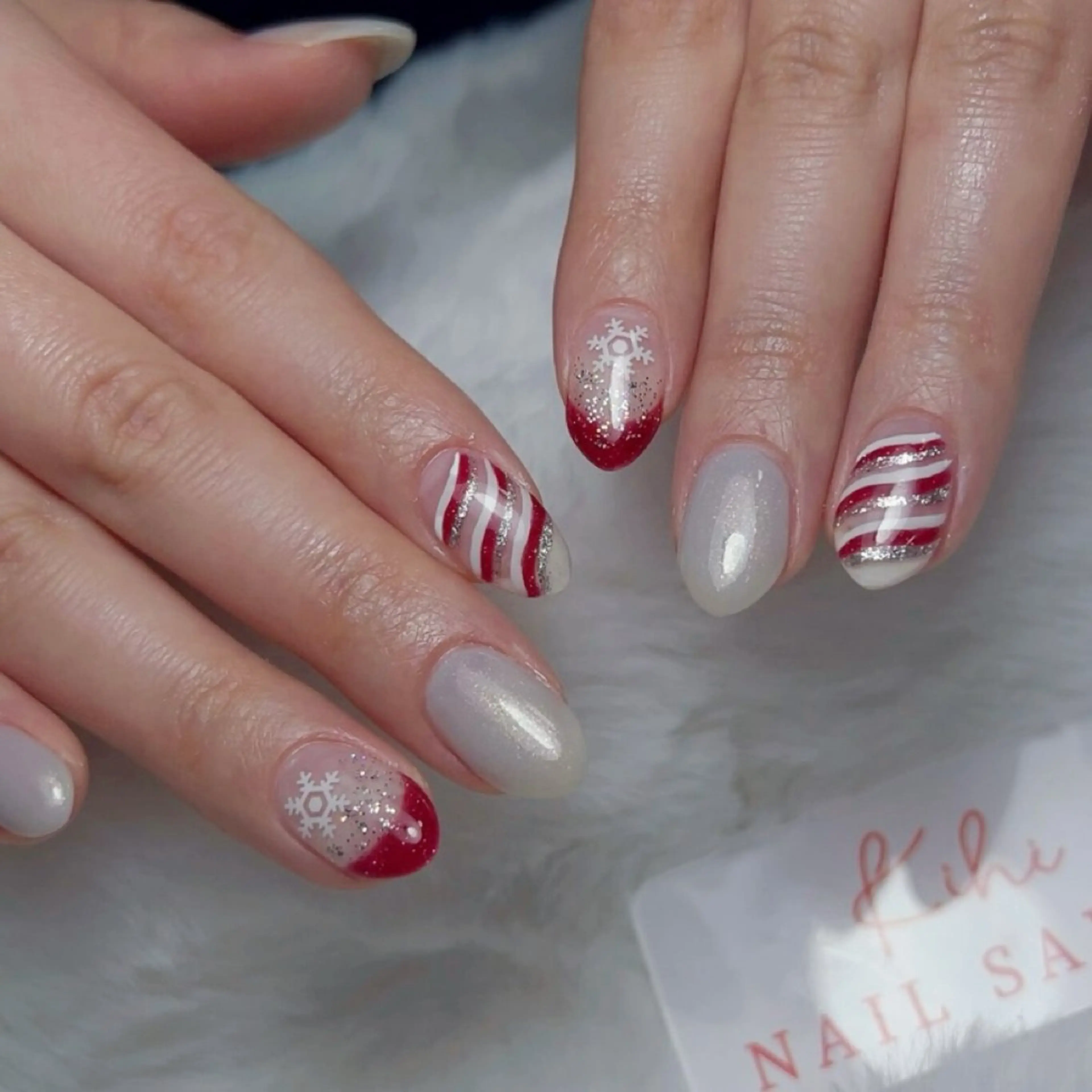 ネイル アートネイル フレンチネイル ジェルネイル グラデーション 韓国ネイル ハンドネイル 久保田 マリコのネイルデザイン