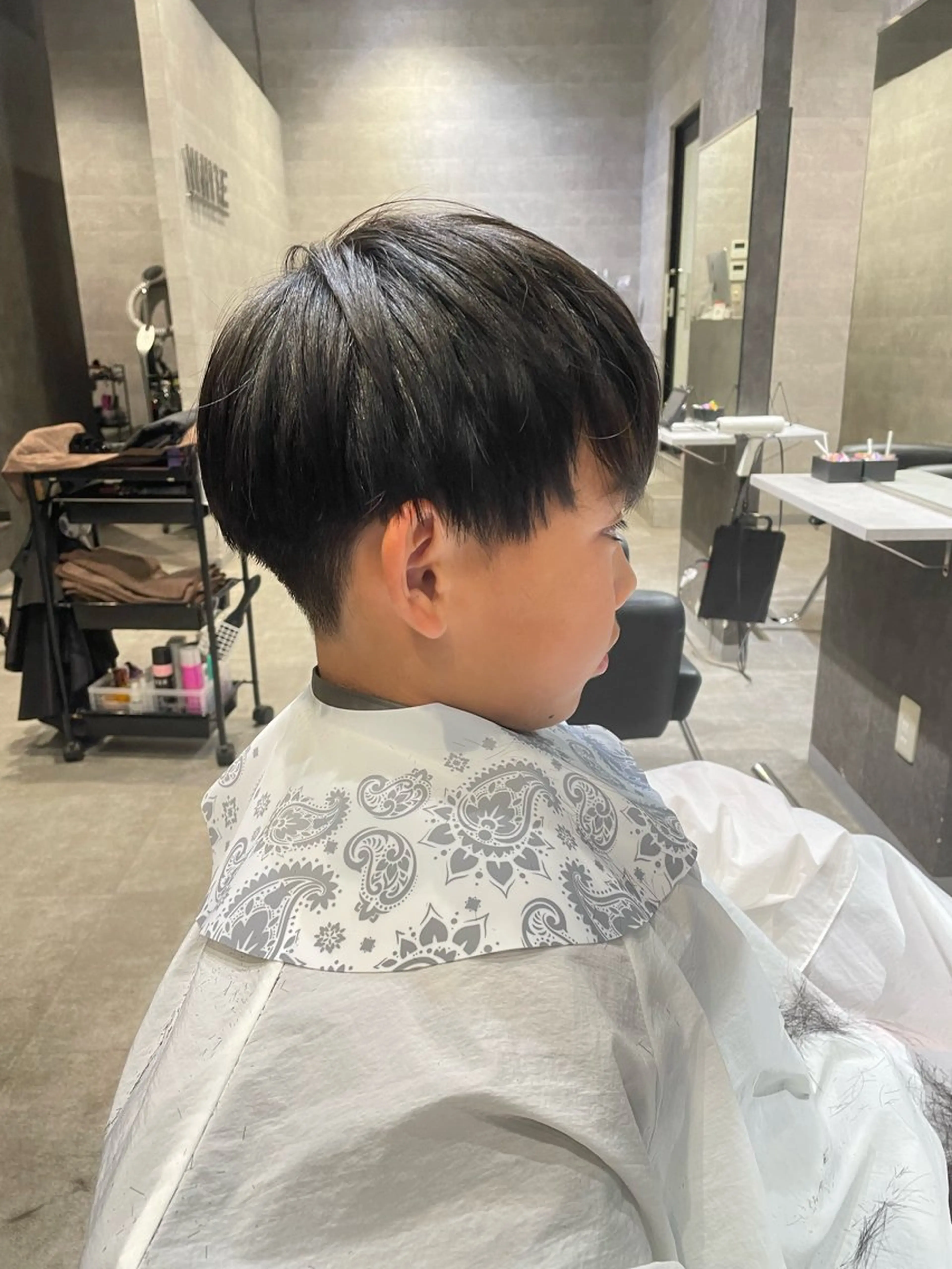 ショート メンズ マッシュ 刈り上げ カット _white鳳店/ 杉本 健のヘアスタイル