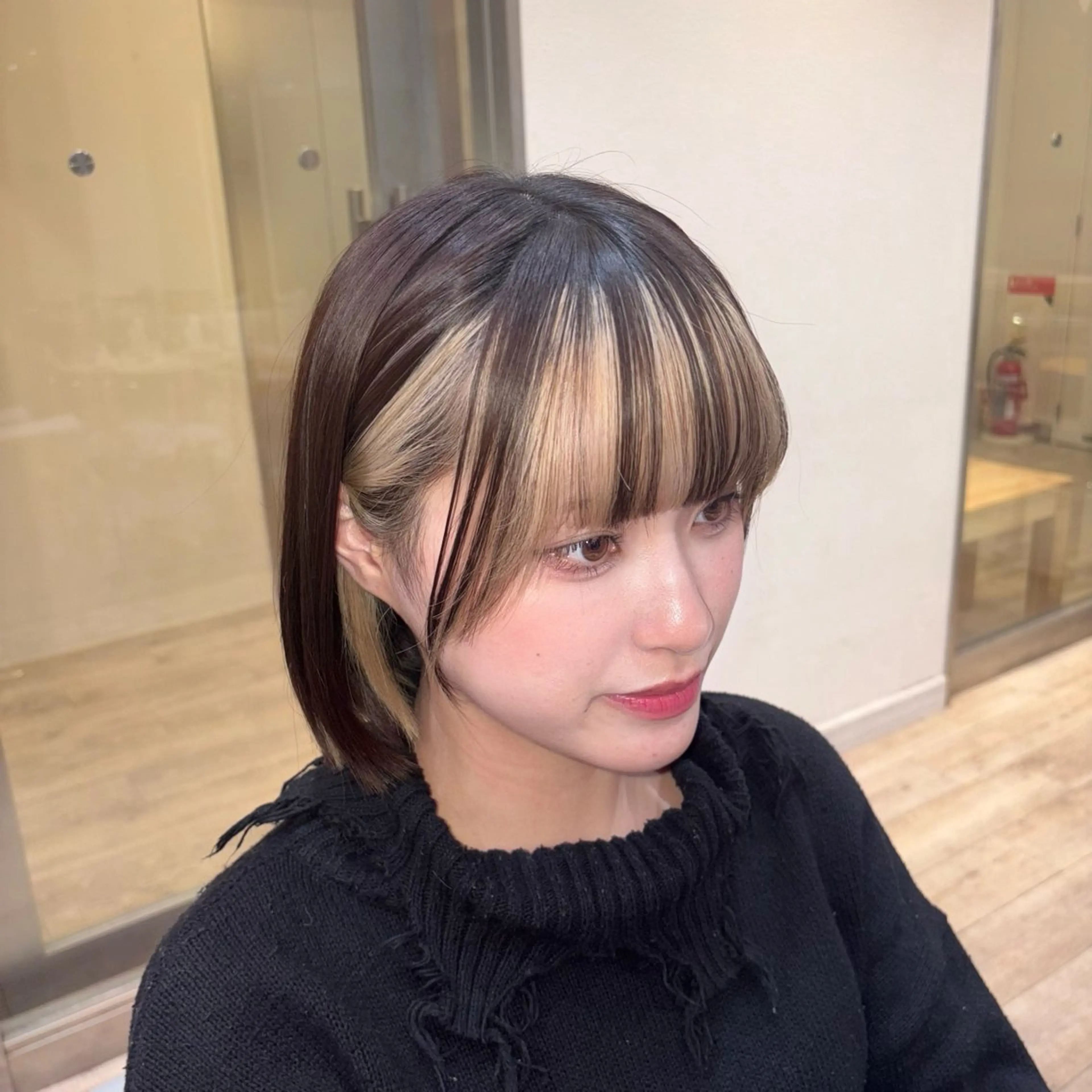 ミディアム カット トリートメント amber  池袋所属・大木 唯月のヘアスタイル