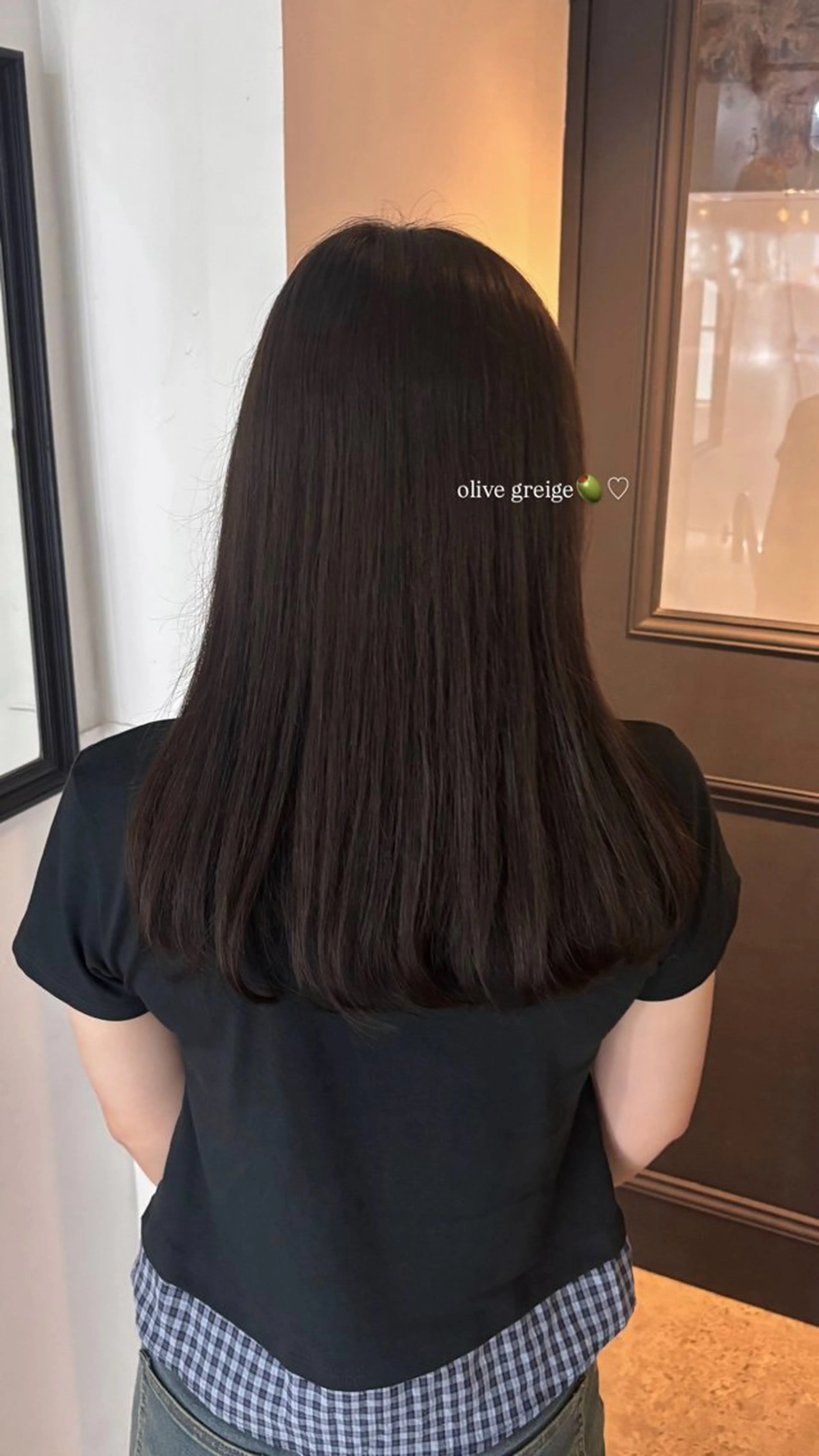 セミロング カラーモデル募集✨️ YUKI🎀☁️のヘアスタイル