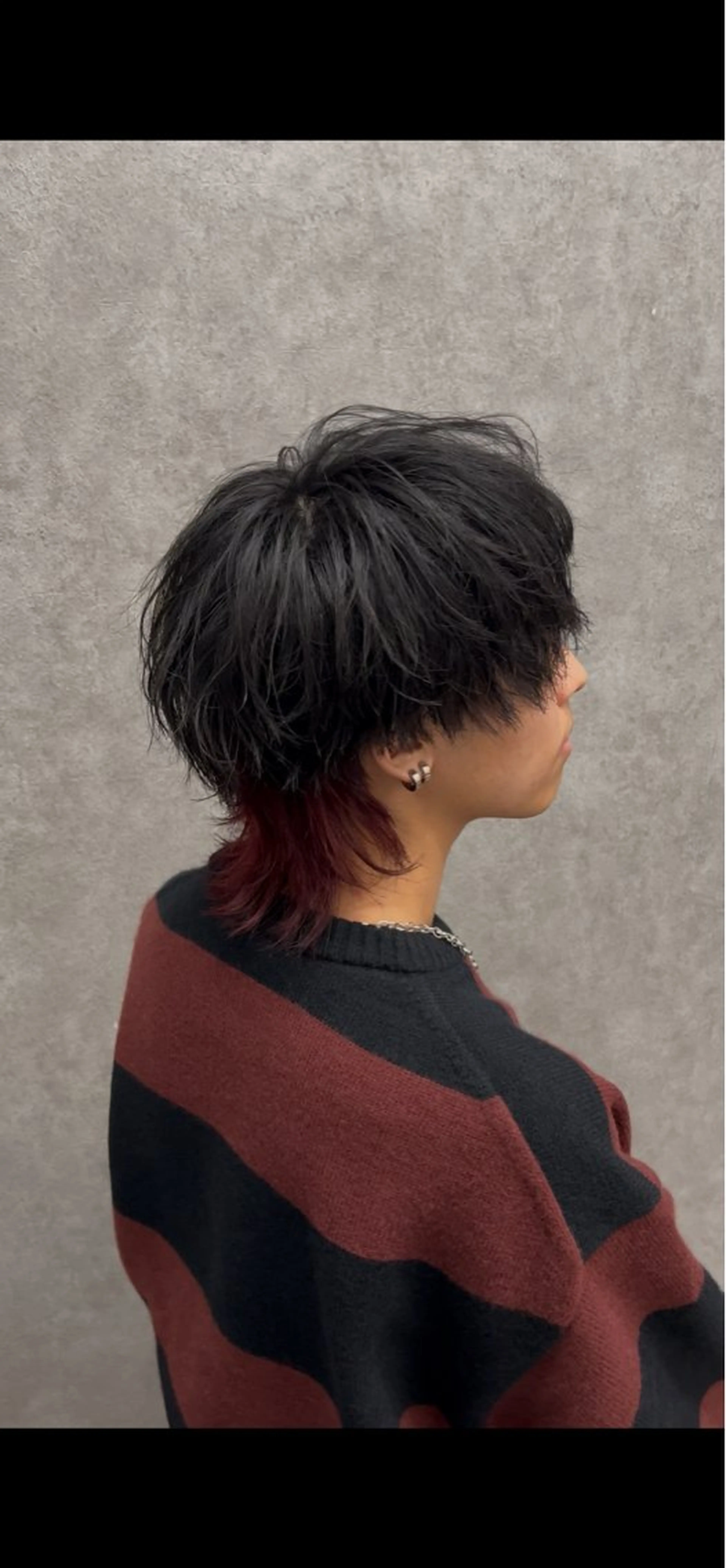 ミディアム カラー メンズ メンズハイトーン メンズインナーカラー メンズウルフカット ハイトーンカラー インナーカラー カット ヘアカラー メンズウルフ特化🐺 🔥長山耕大🔥のヘアスタイル