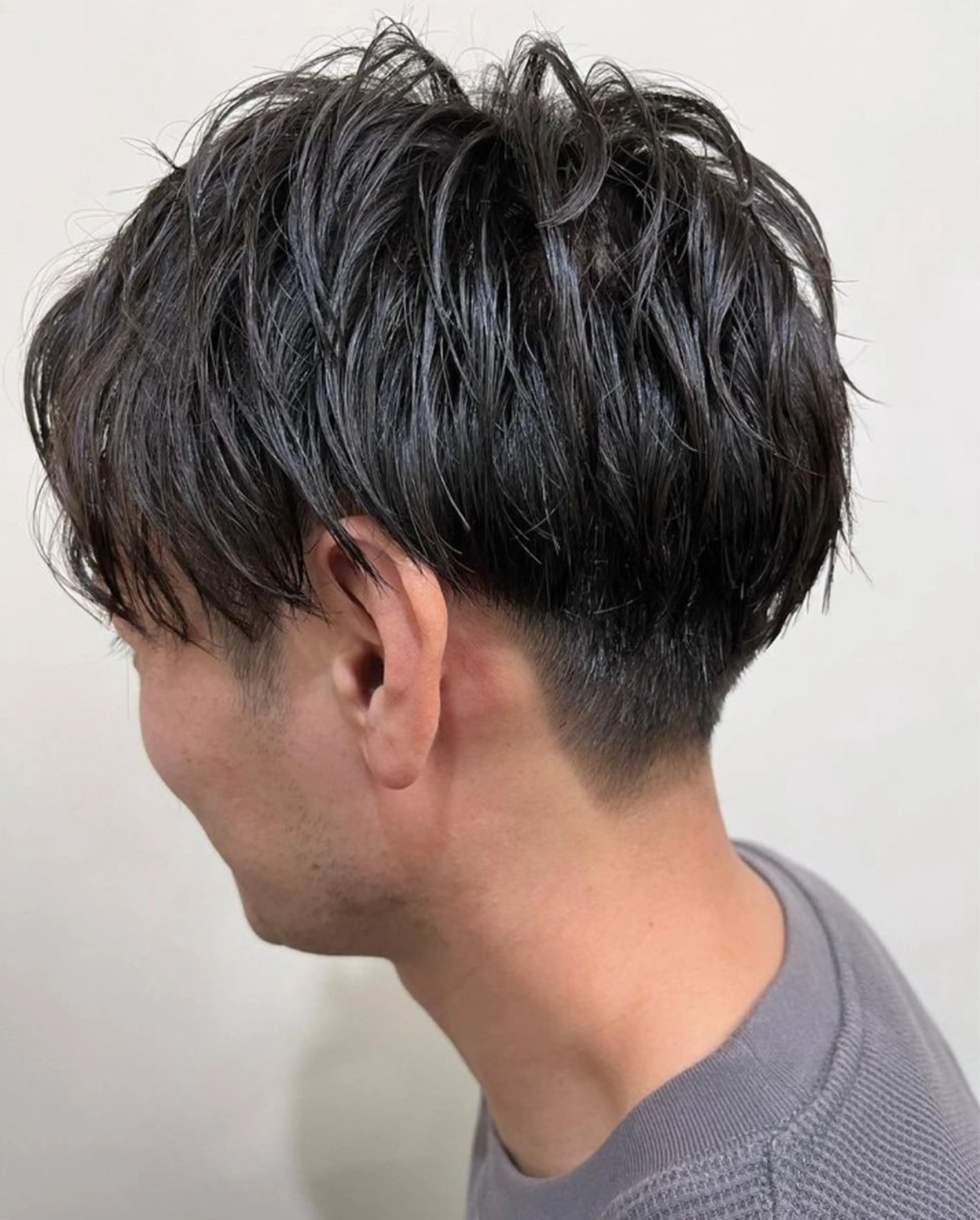 メンズパーマの写真