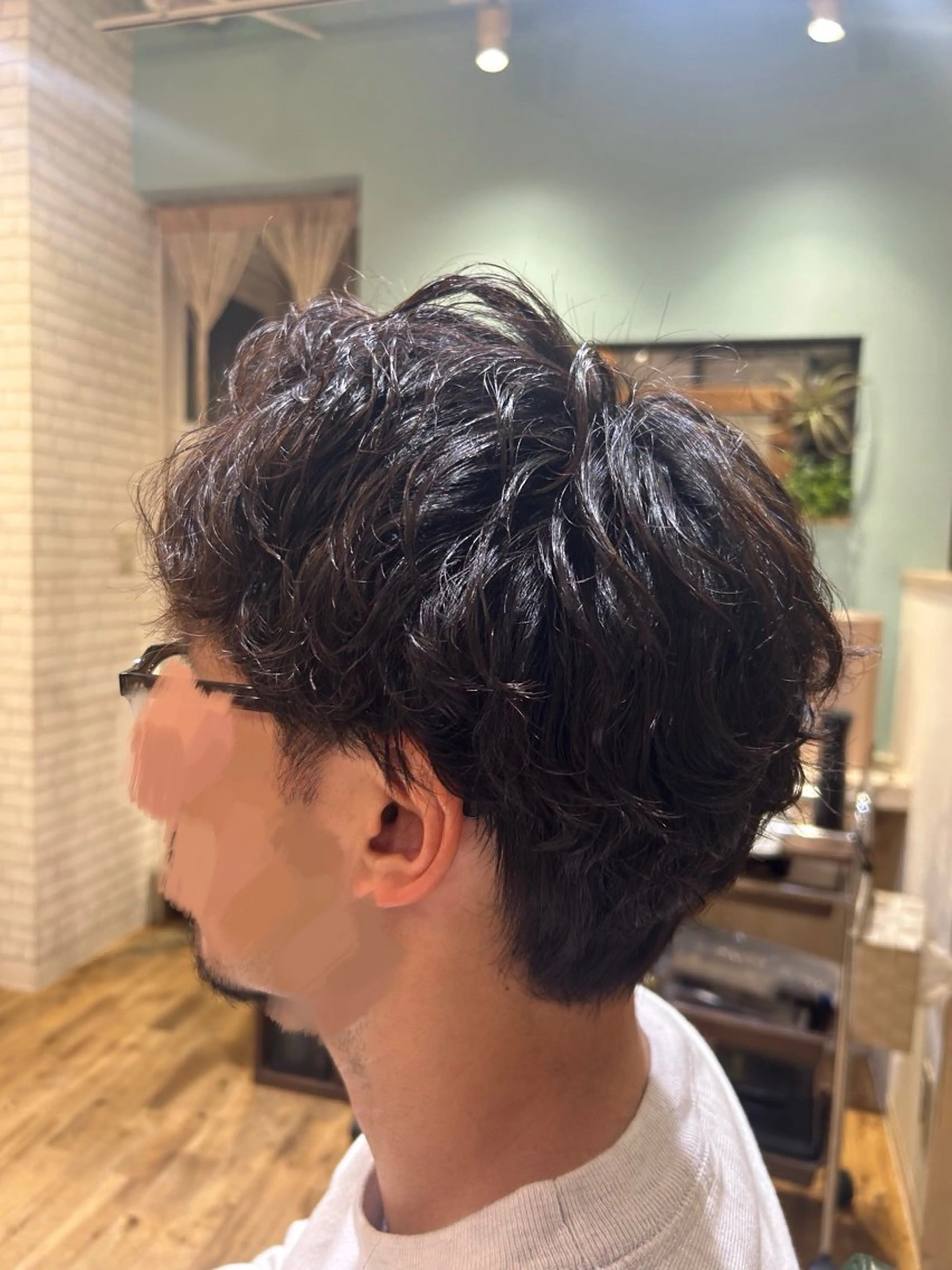 パーマ メンズ メンズパーマ カット パーマ RYUCK所属・暖色＊艶カラー /Chitose🎀のヘアスタイル