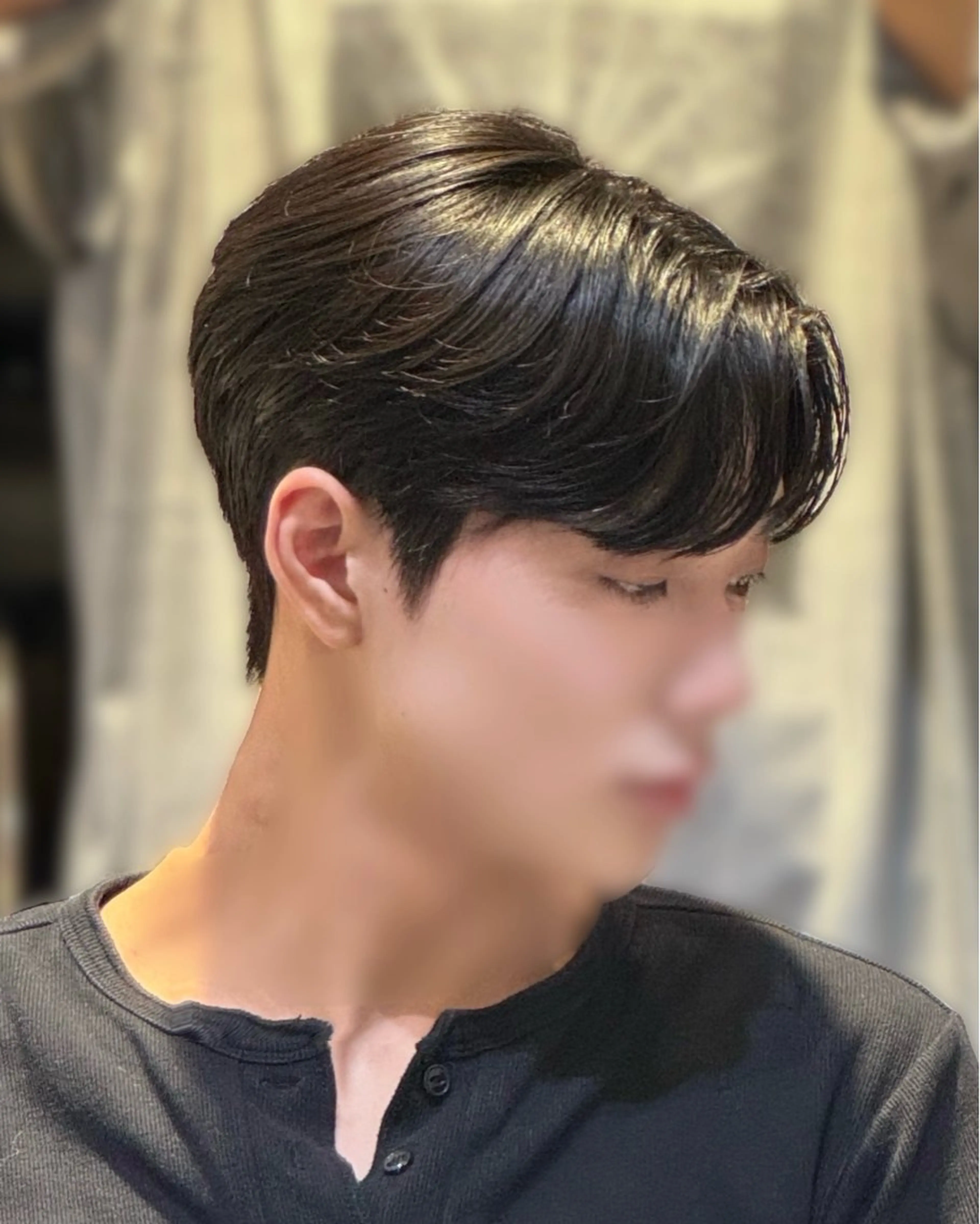 ショート パーマ メンズ YUKI🇰🇷 カルマ／ダウンパーマのヘアスタイル