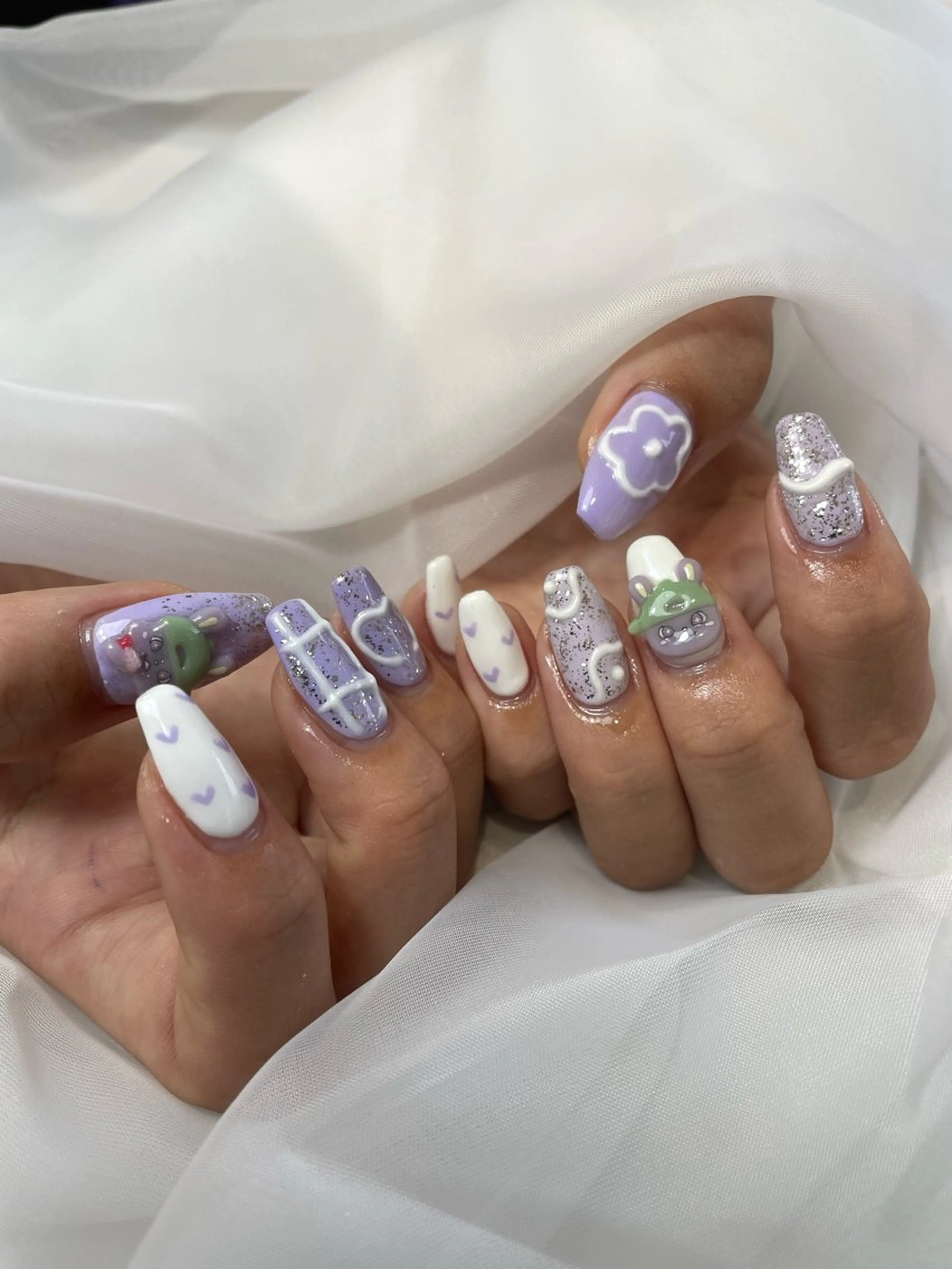 ネイル 持ち込み nail atelier Kのネイルデザイン