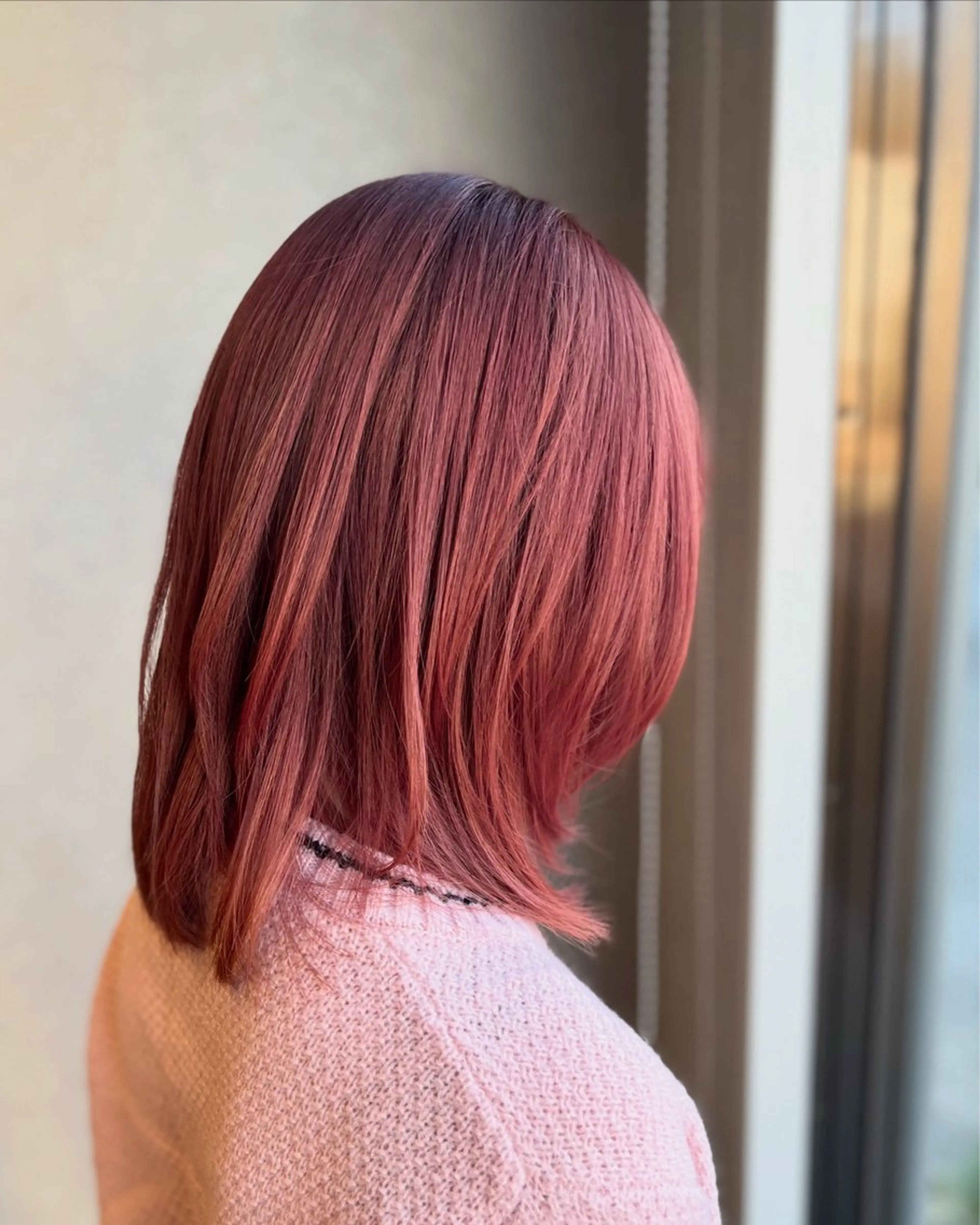 セミロング 似合わせカット ヘアカラー トリートメント 髪質改善⚡️カラー 🍀武久 誠🍀のヘアスタイル