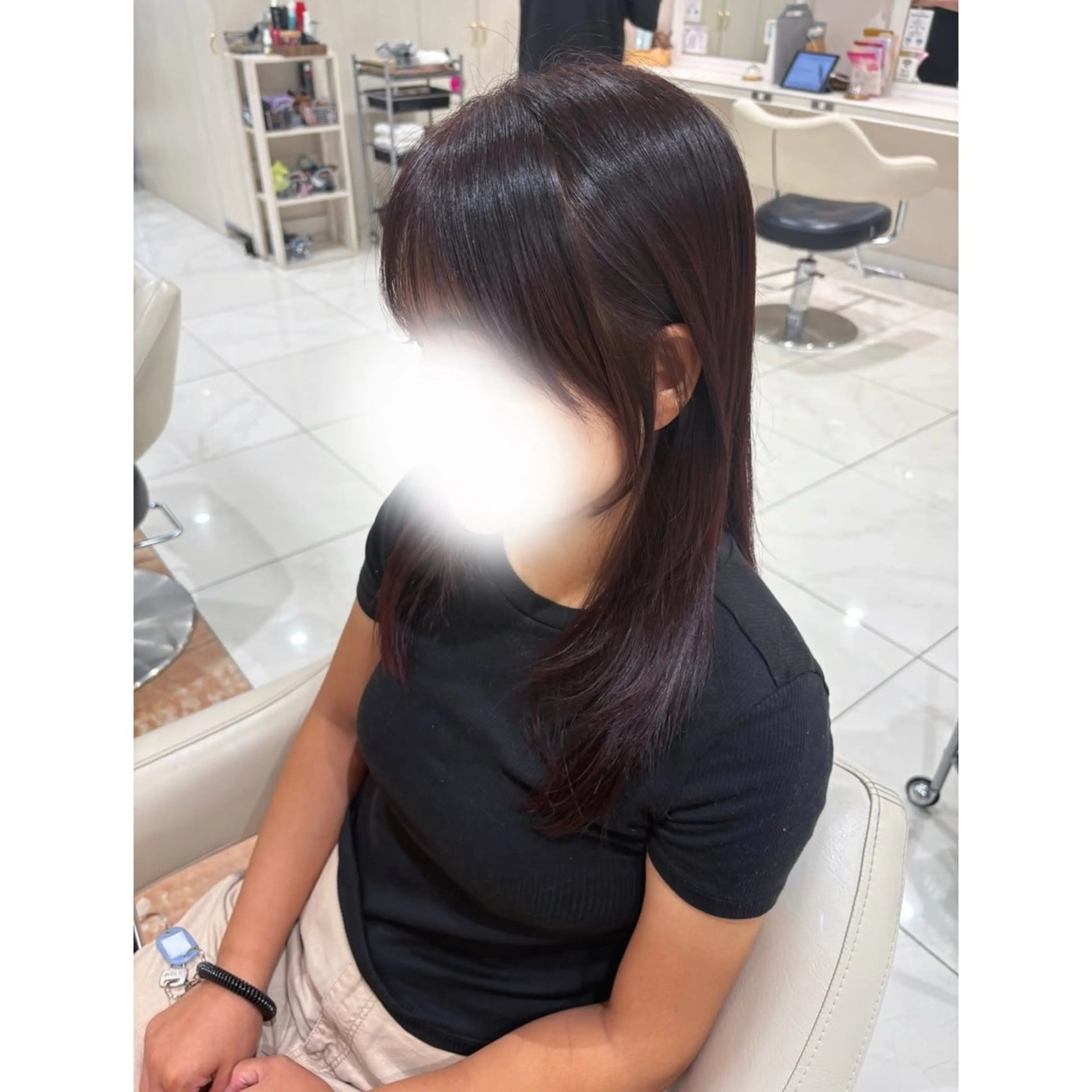 カット&シャンプー　骨格似合わせ　韓国風スタイルの写真