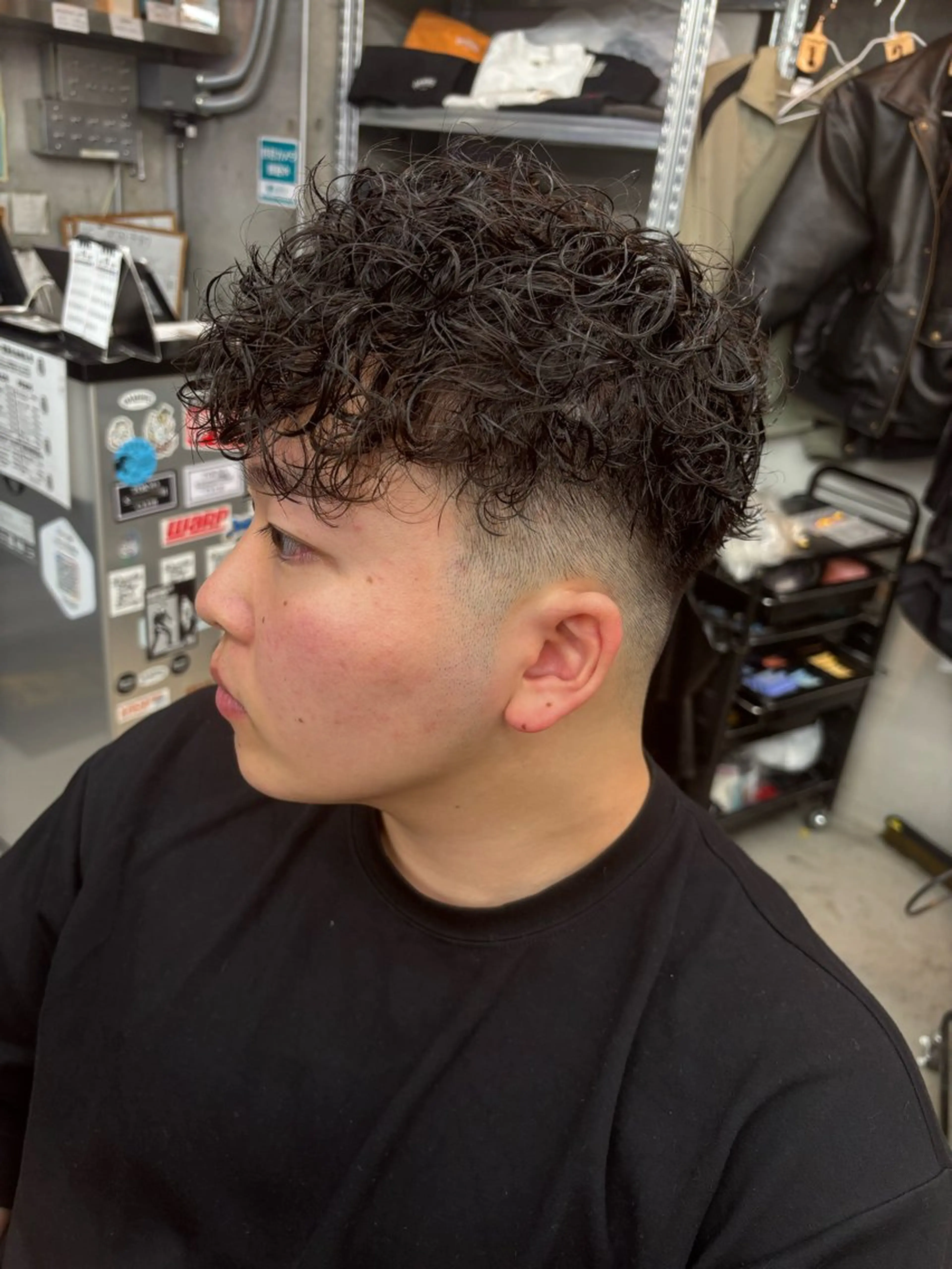 カット+パーマオールジャンルの写真