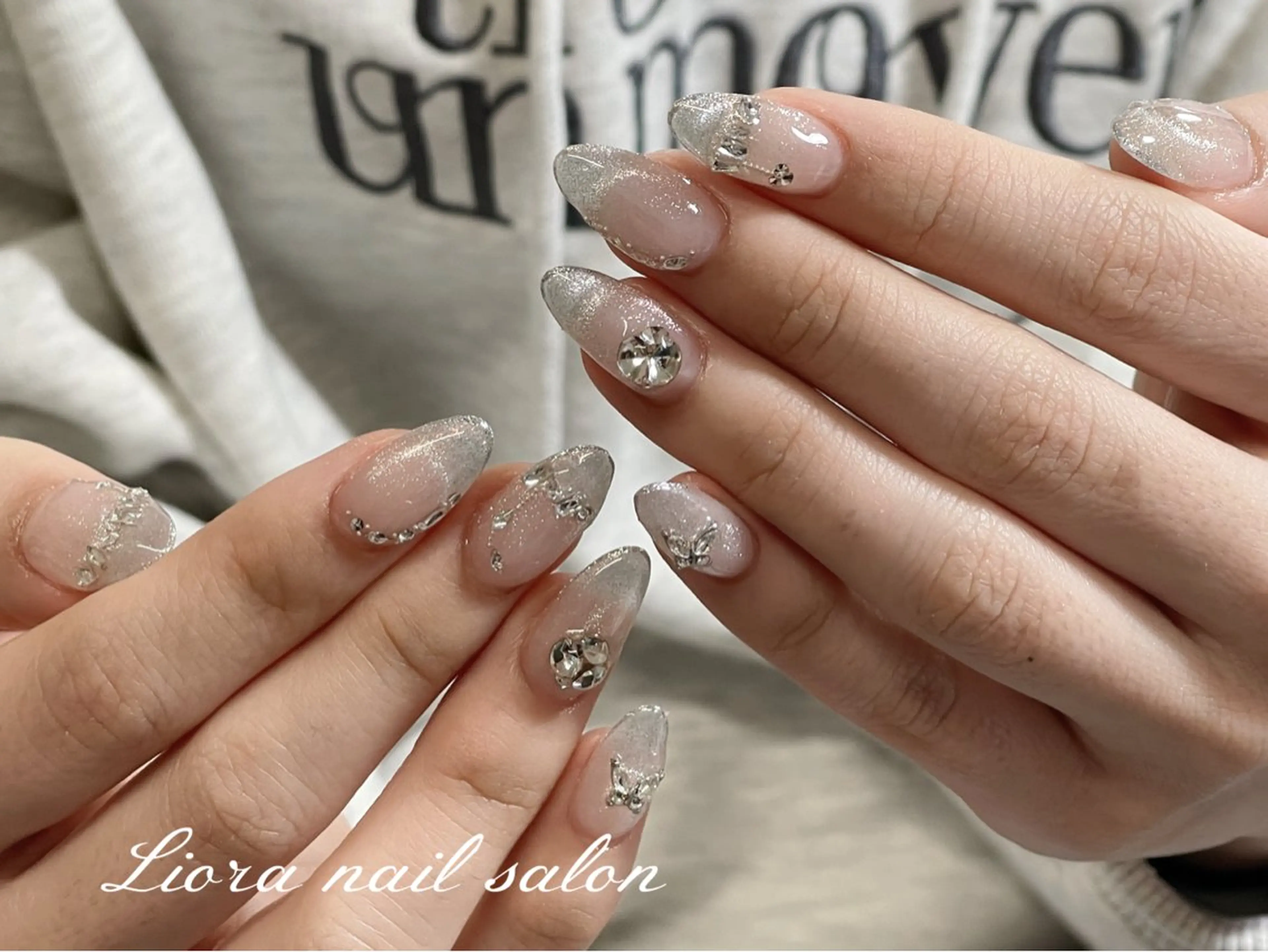 ネイル チークネイル フットネイル フレンチネイル ジェルネイル ガーリー ハンドネイル Liora nail スカルプ専門店のネイルデザイン