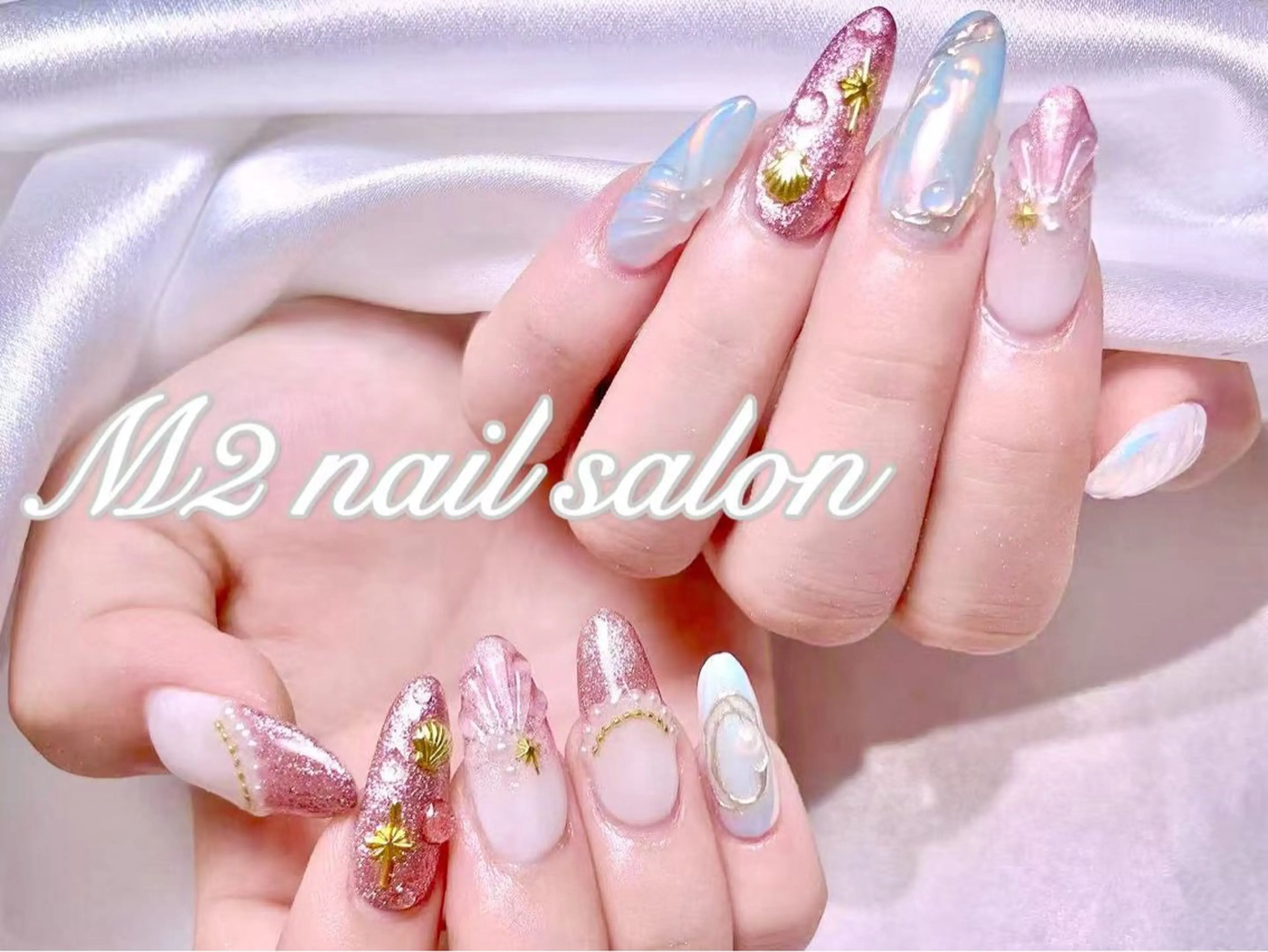 ネイル ハンドネイル エムズ エムズのマツエク・マツパデザイン