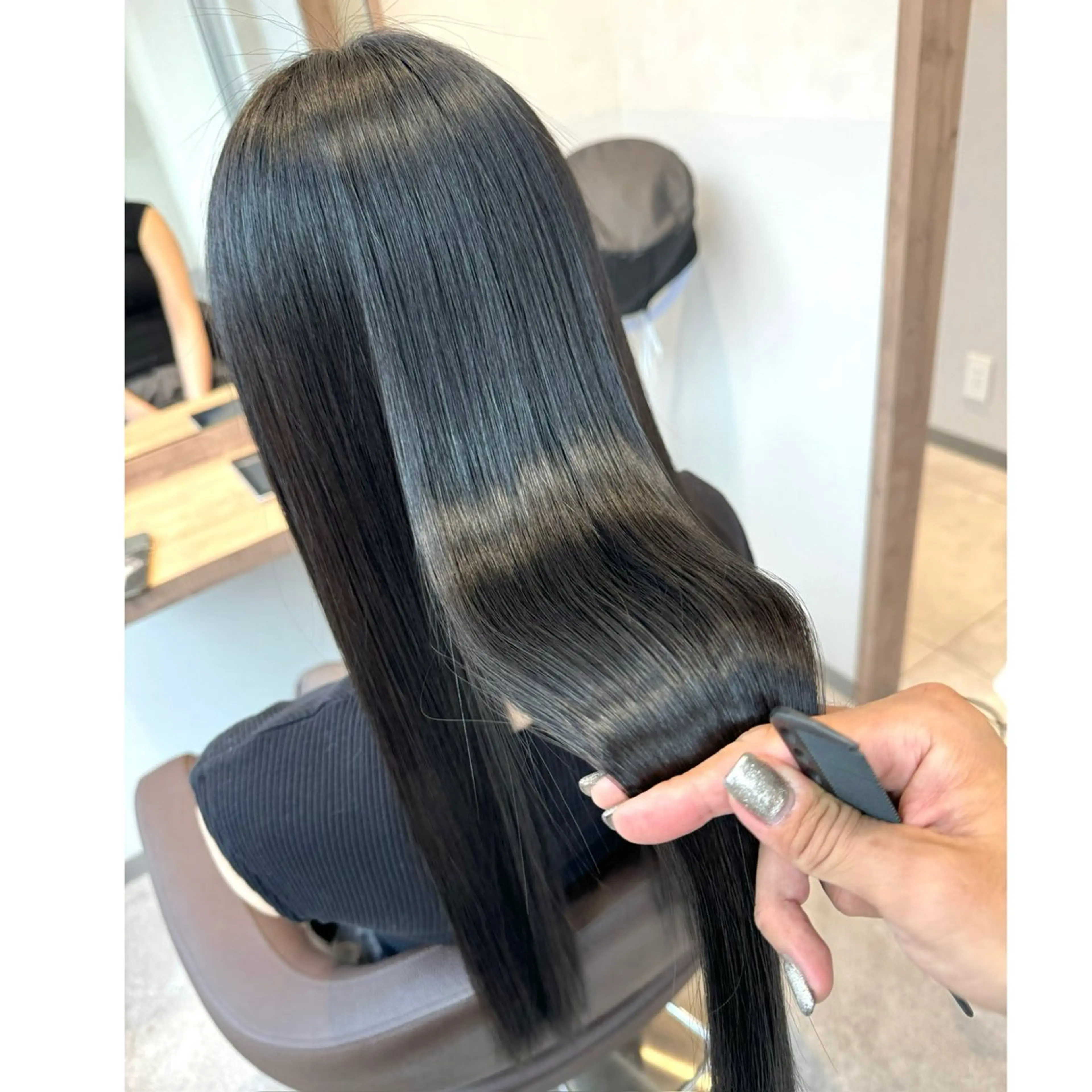 セミロング 髪質改善 トリートメント トリートメント 森 隆秀/韓国ヘアのヘアスタイル