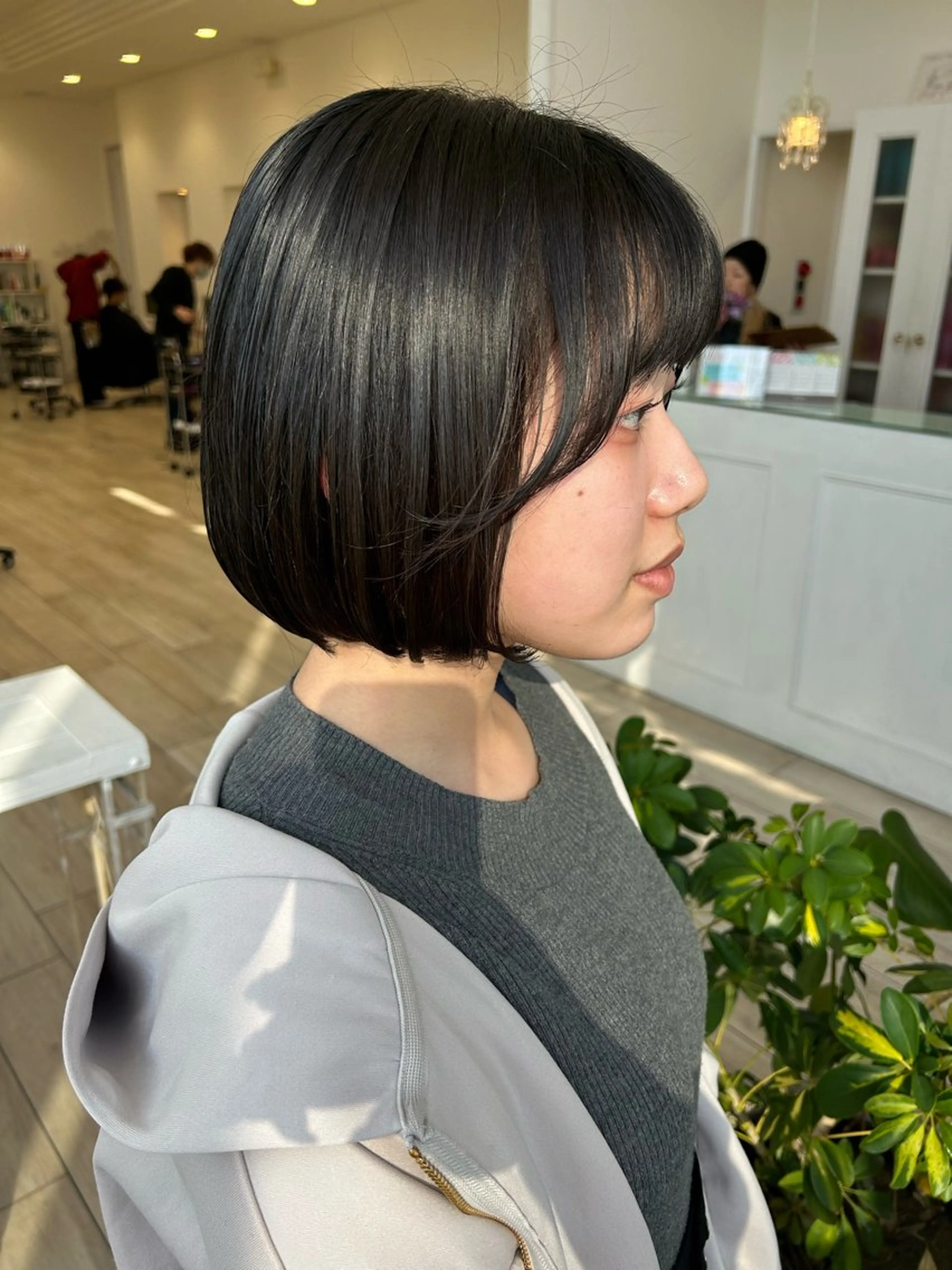 ショート ボブ 中島 利汰衣のヘアスタイル