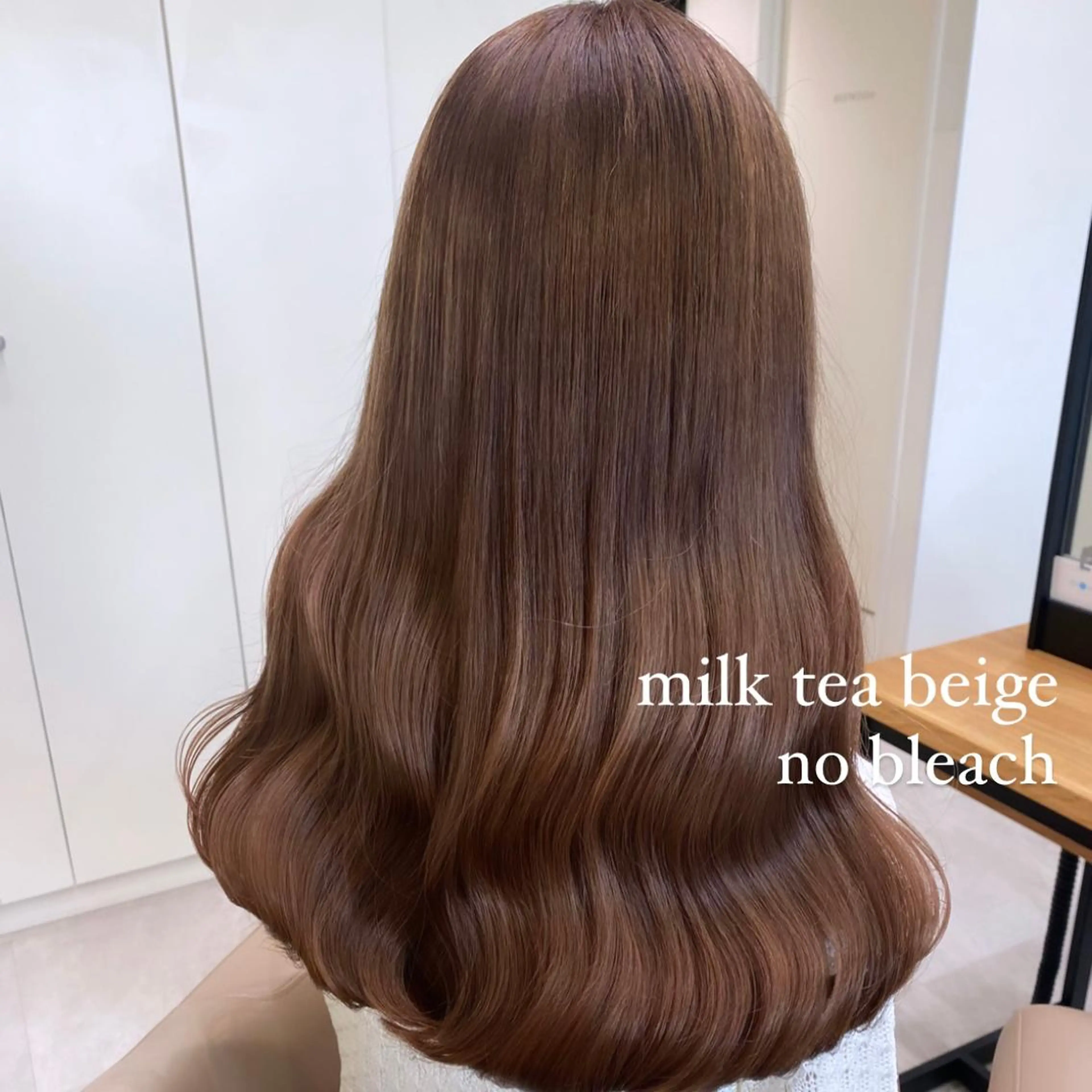 ロング カラー ブリーチなしWカラー 🎀韓国ヘア/amiのヘアスタイル