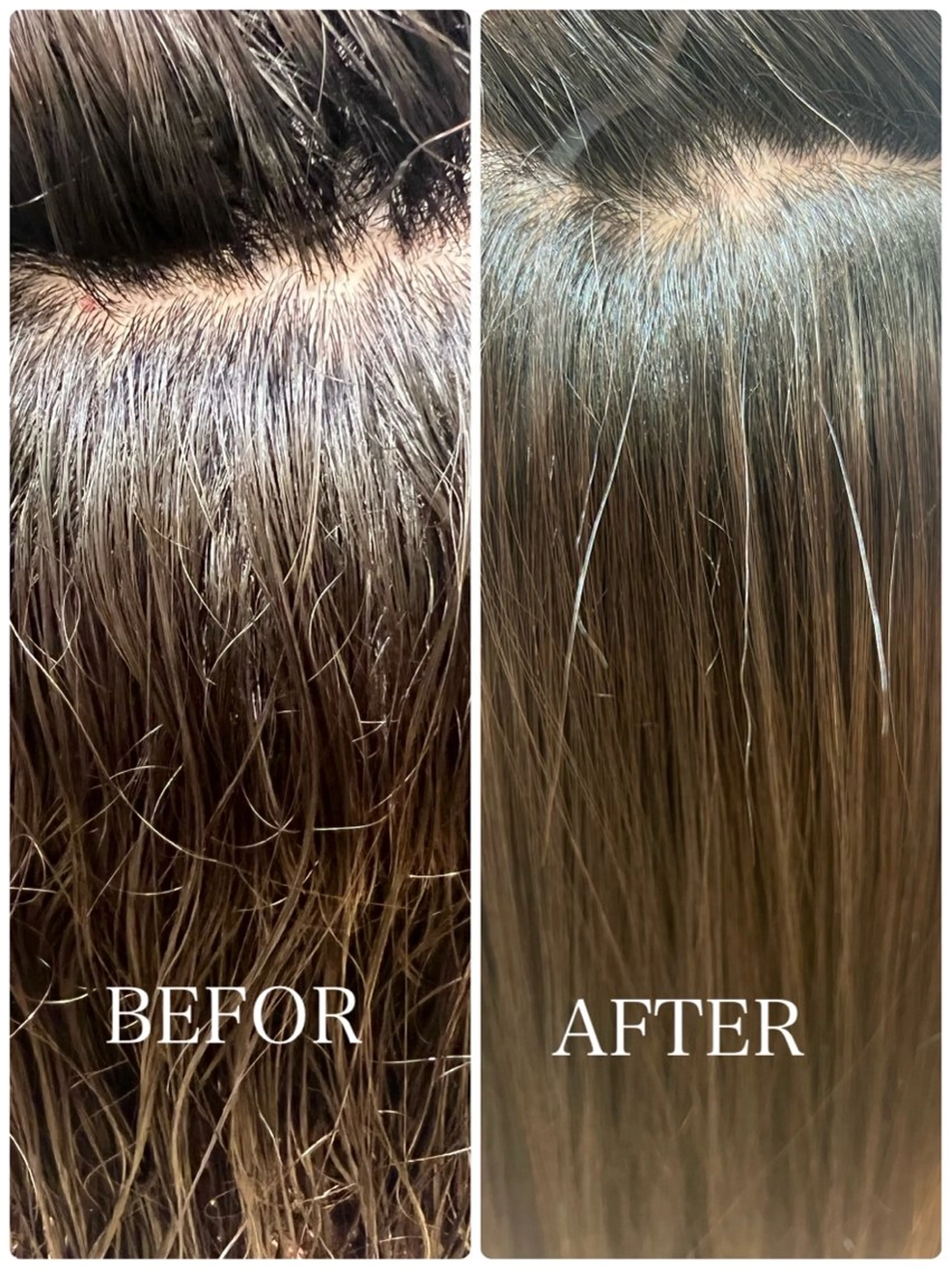 ミディアム パーマ 石川 幸呼のヘアスタイル