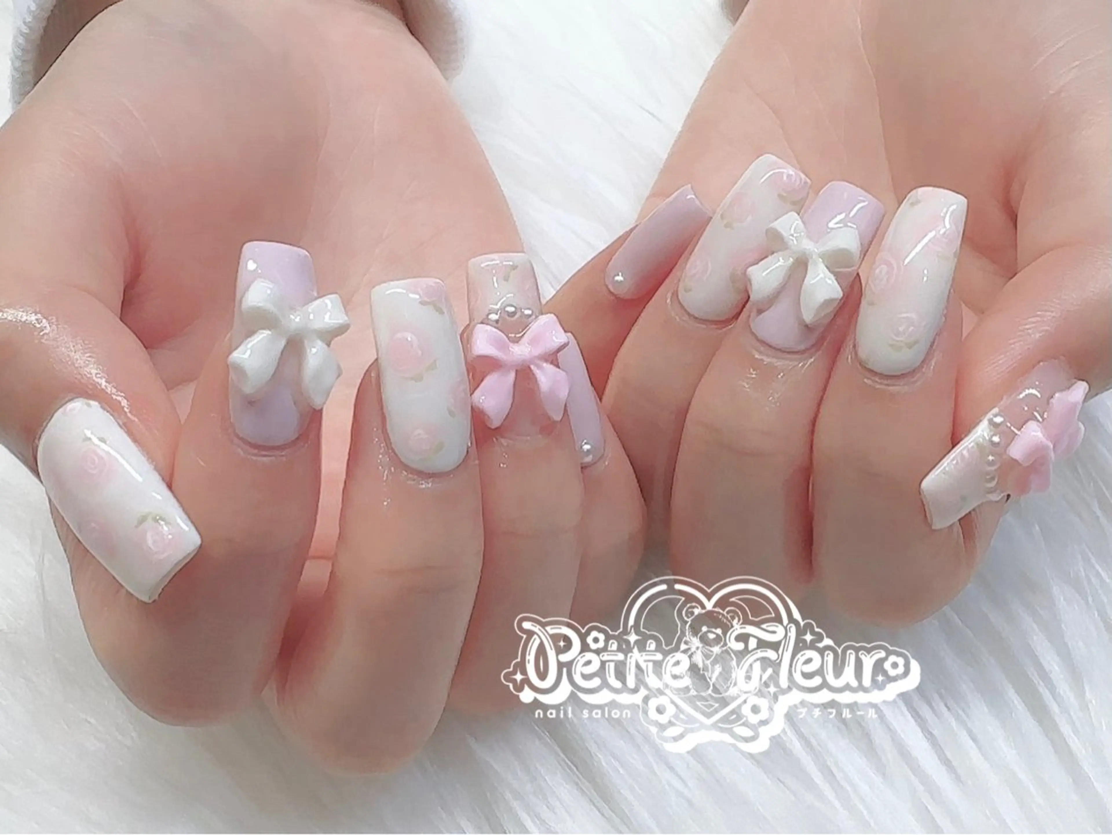 ネイル ハンドネイル ❁⃘*。Petite fleur❁⃘*りさのネイルデザイン