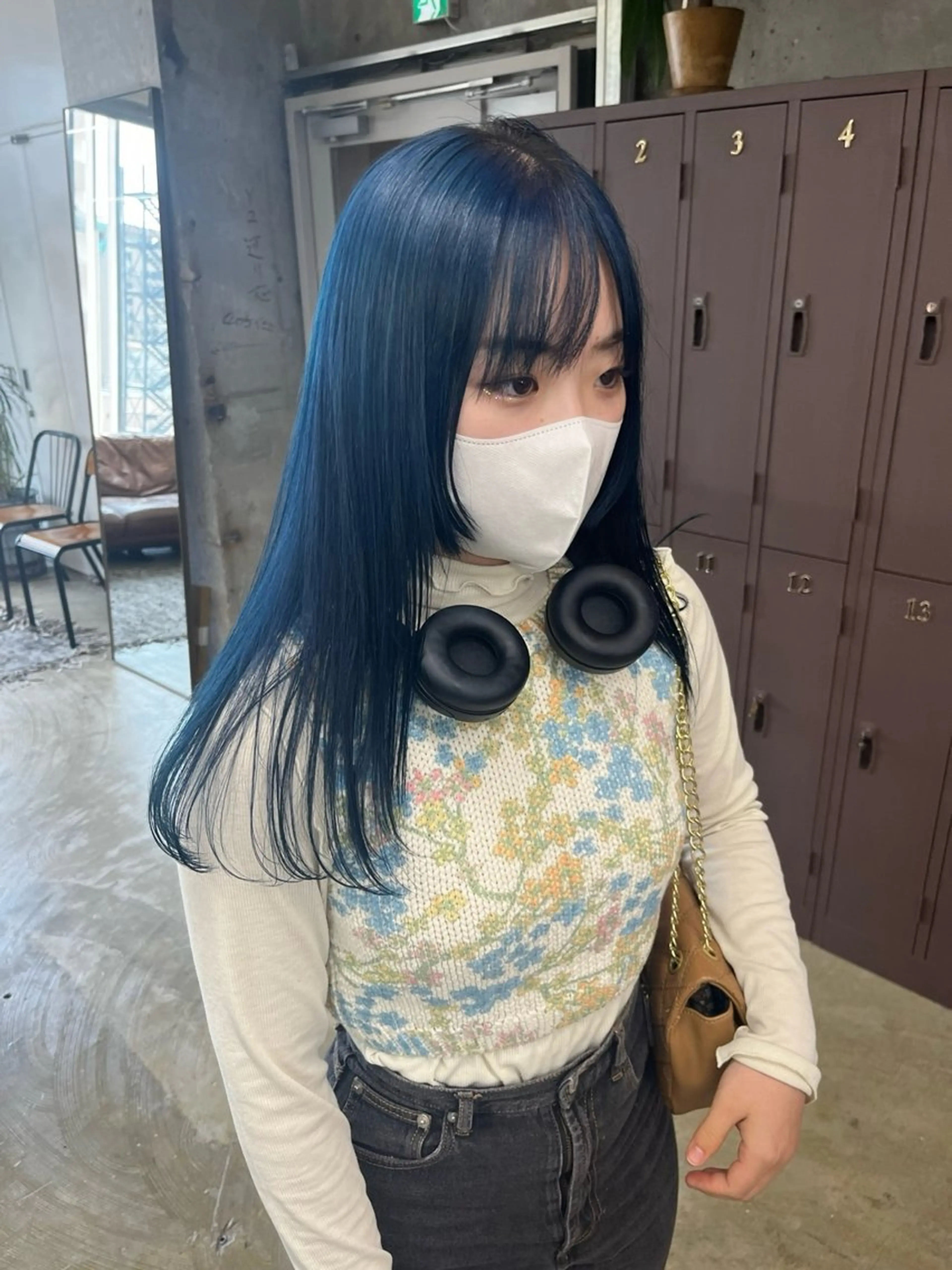 ロング カラー ナガノリノ /ボブ/ ベージュ/暖色のヘアスタイル