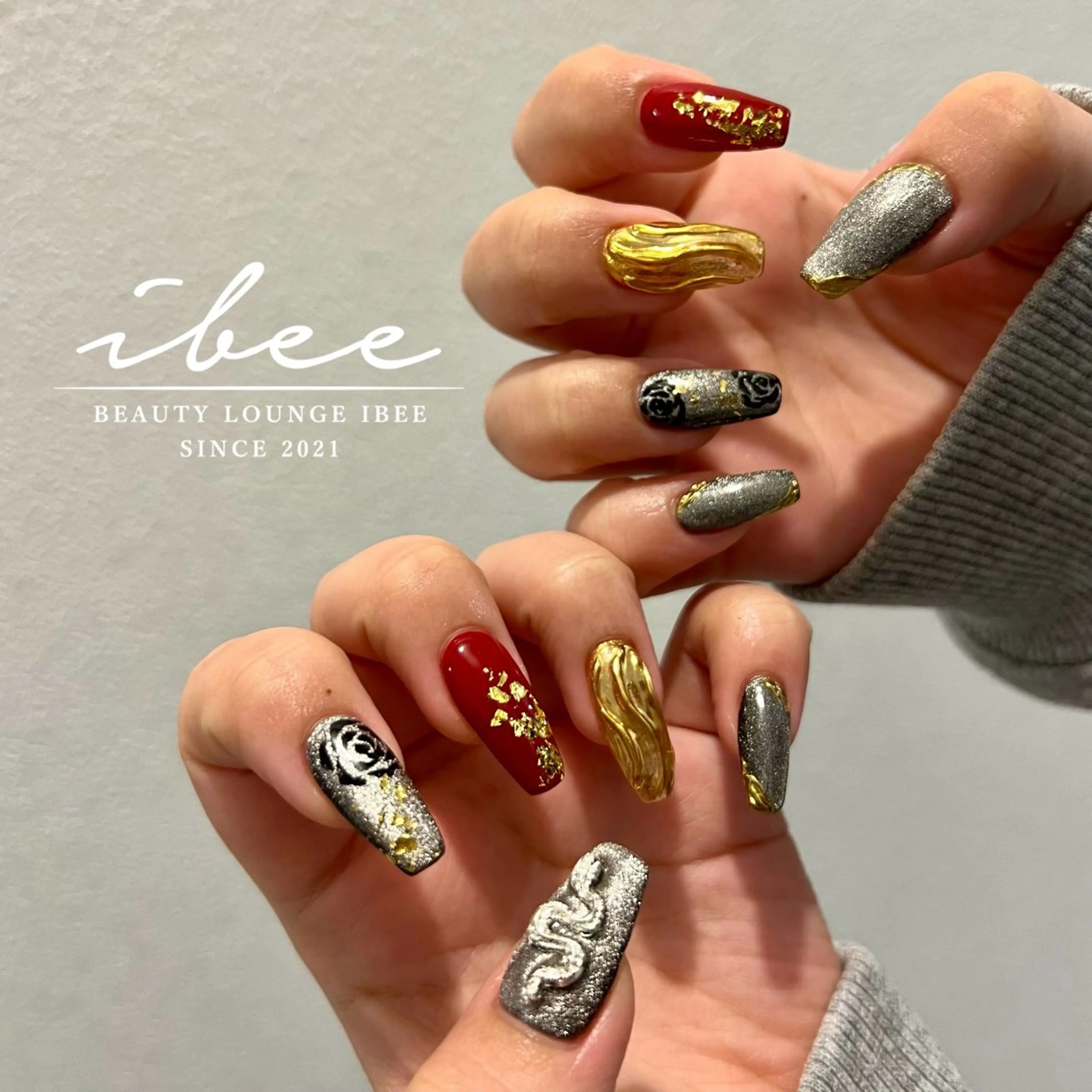 ネイル ハンドネイル ibee nail 🤍yumiのネイルデザイン